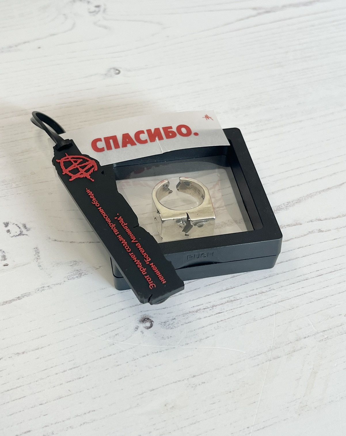 Other Bogemma Leningrad “Klinik” Sterling Silver ring Size ONE SIZE - 4 Thumbnail