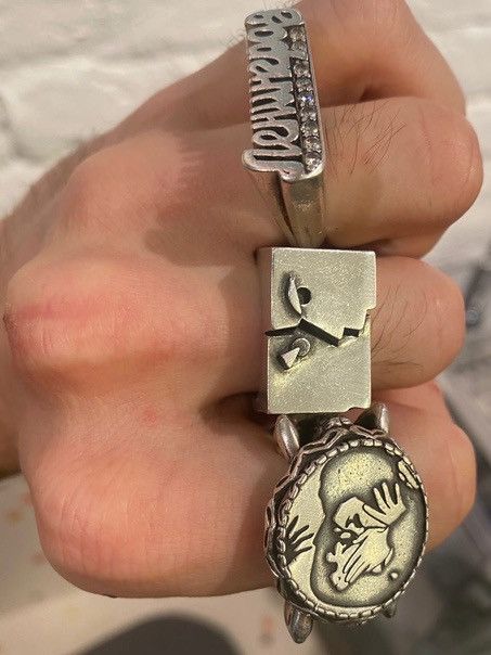 Other Bogemma Leningrad “Klinik” Sterling Silver ring Size ONE SIZE - 5 Thumbnail