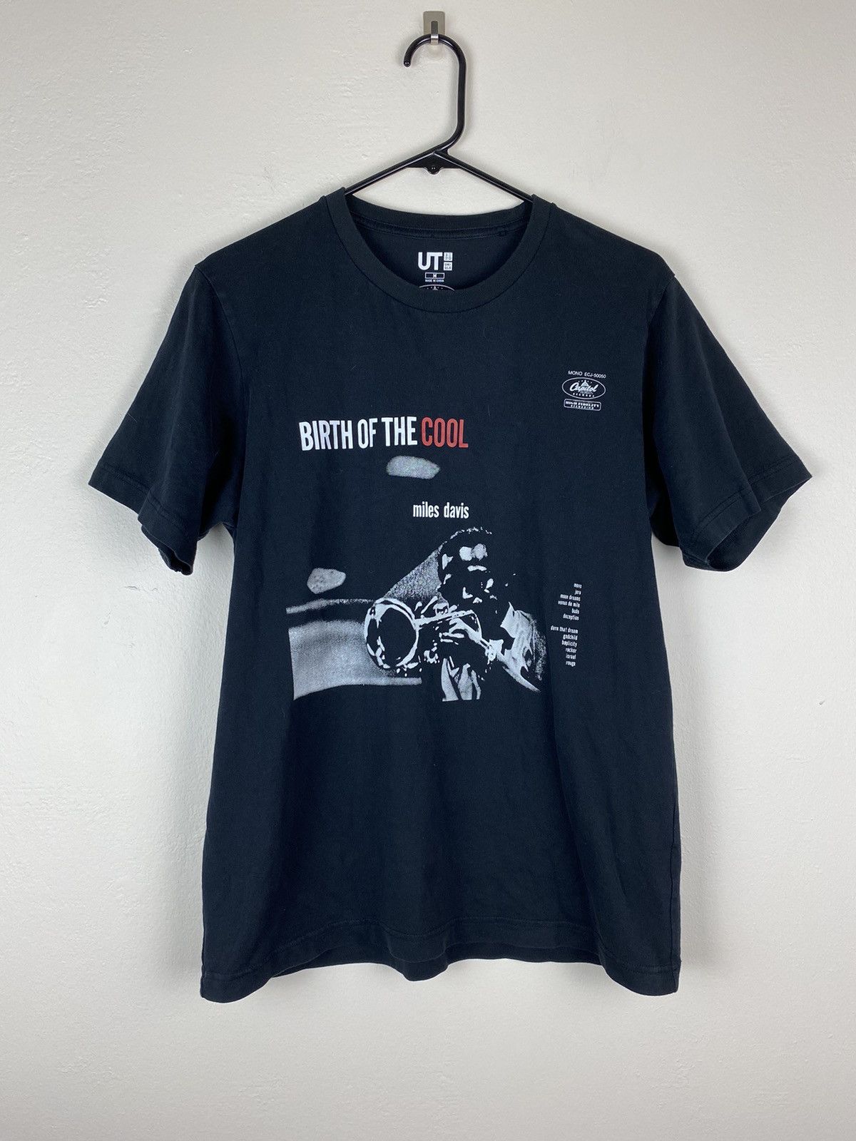 Uniqlo × Vintage Miles Davis Birth of The Cool Capitol Records T Shirt Rare Size US M / EU 48-50 / 2 - 1 Thumbnail