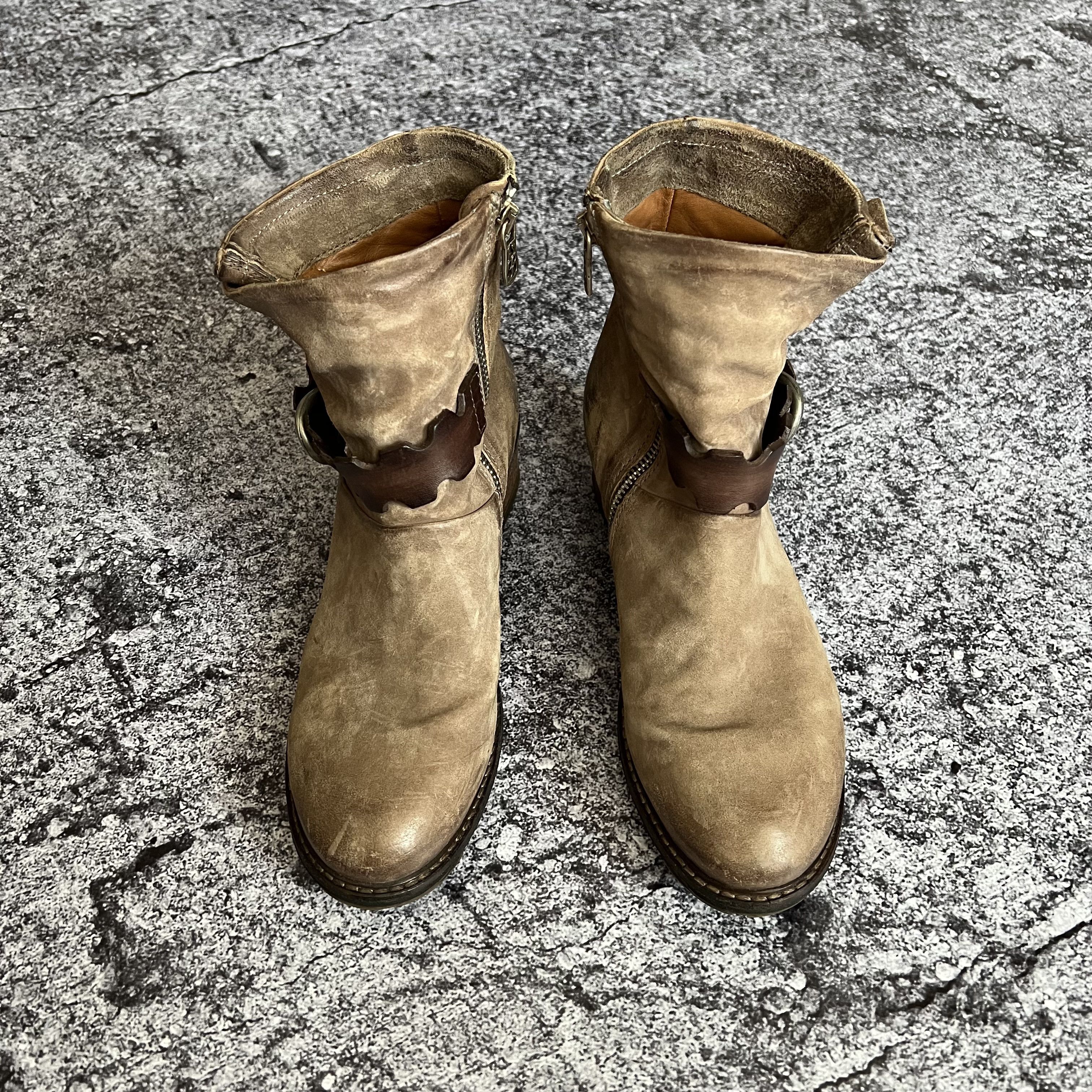 A.S.98 A.S. 98 Boots Shoes Leather Size 39 Size US 9 / IT 39 - 3 Thumbnail