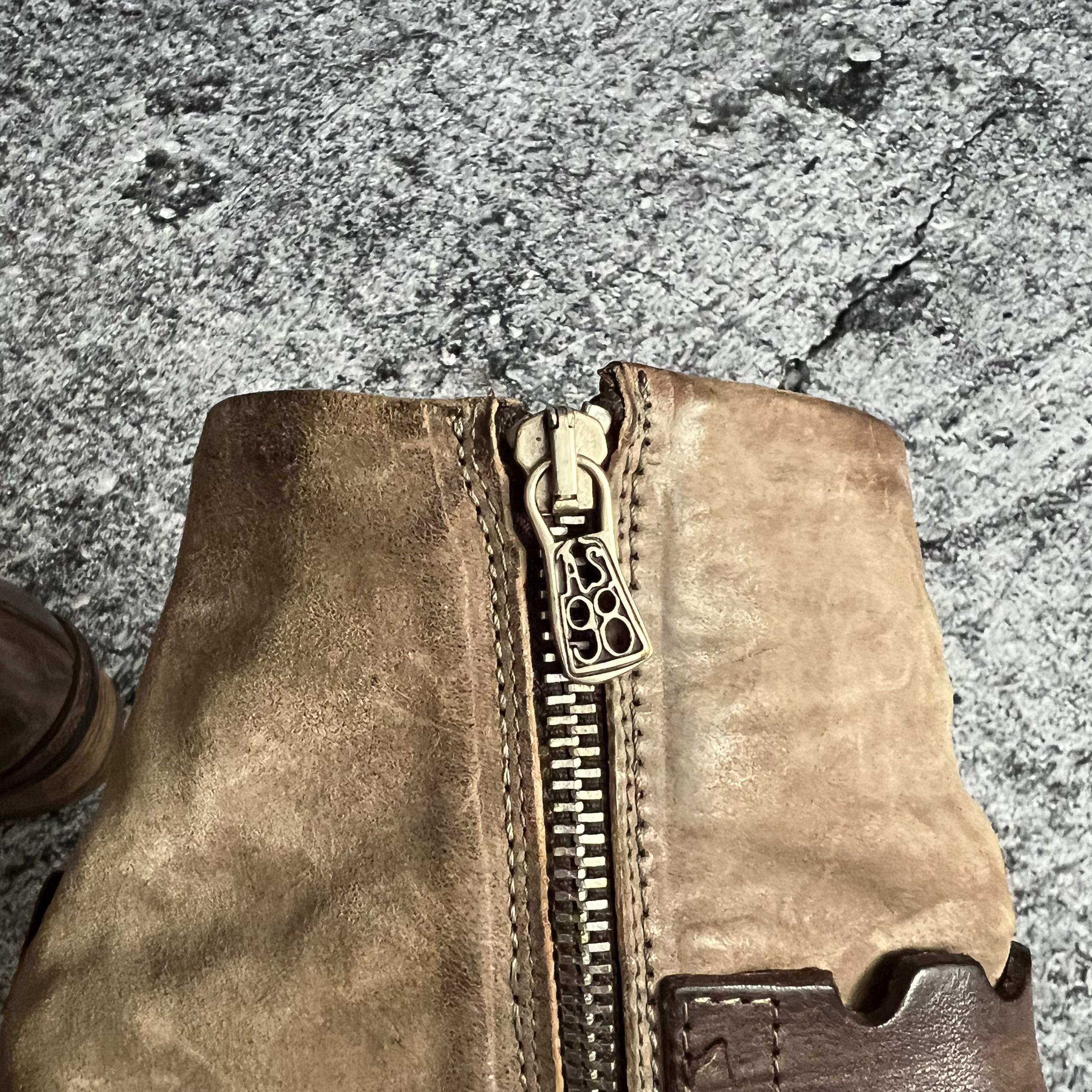 A.S.98 A.S. 98 Boots Shoes Leather Size 39 Size US 9 / IT 39 - 14 Thumbnail
