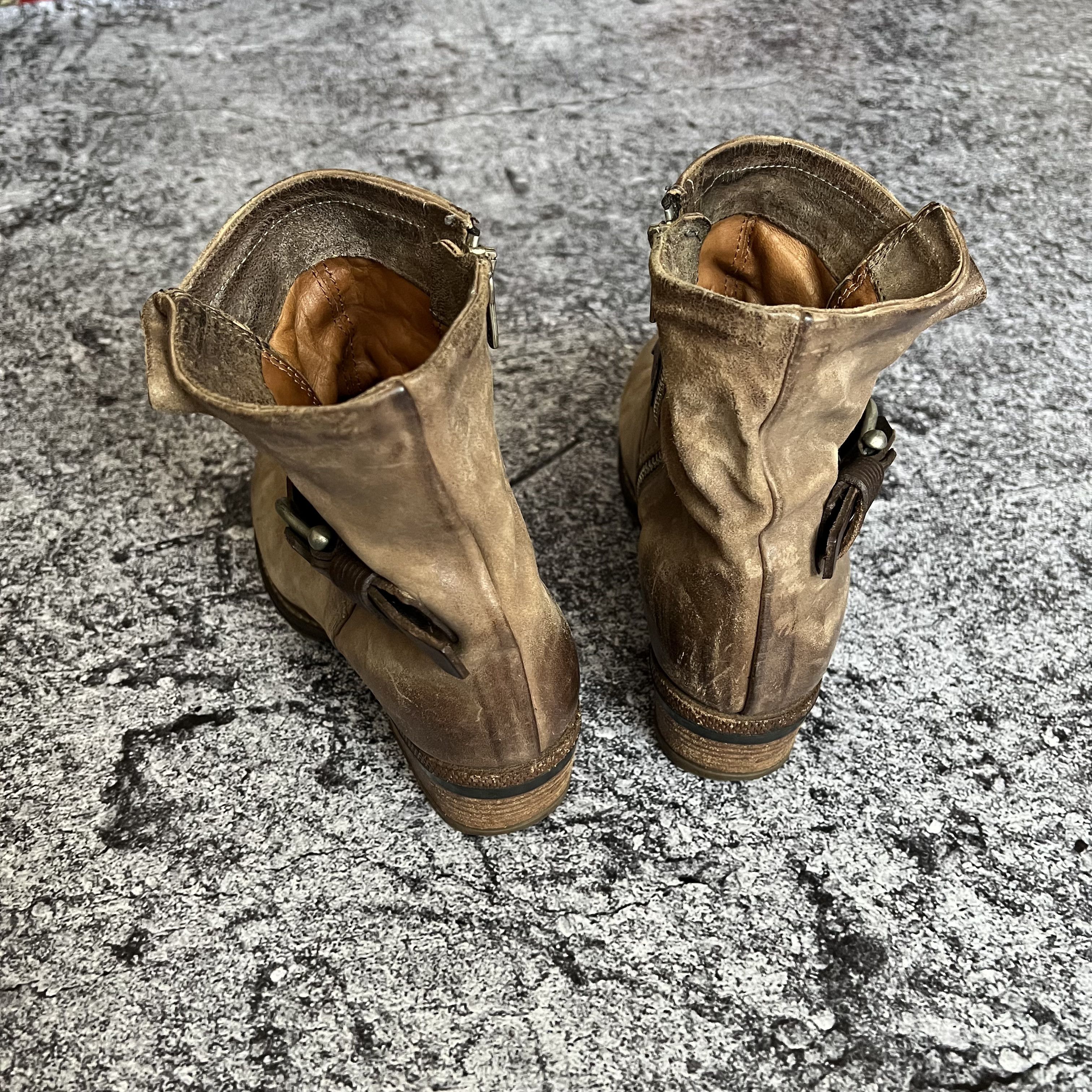A.S.98 A.S. 98 Boots Shoes Leather Size 39 Size US 9 / IT 39 - 8 Thumbnail