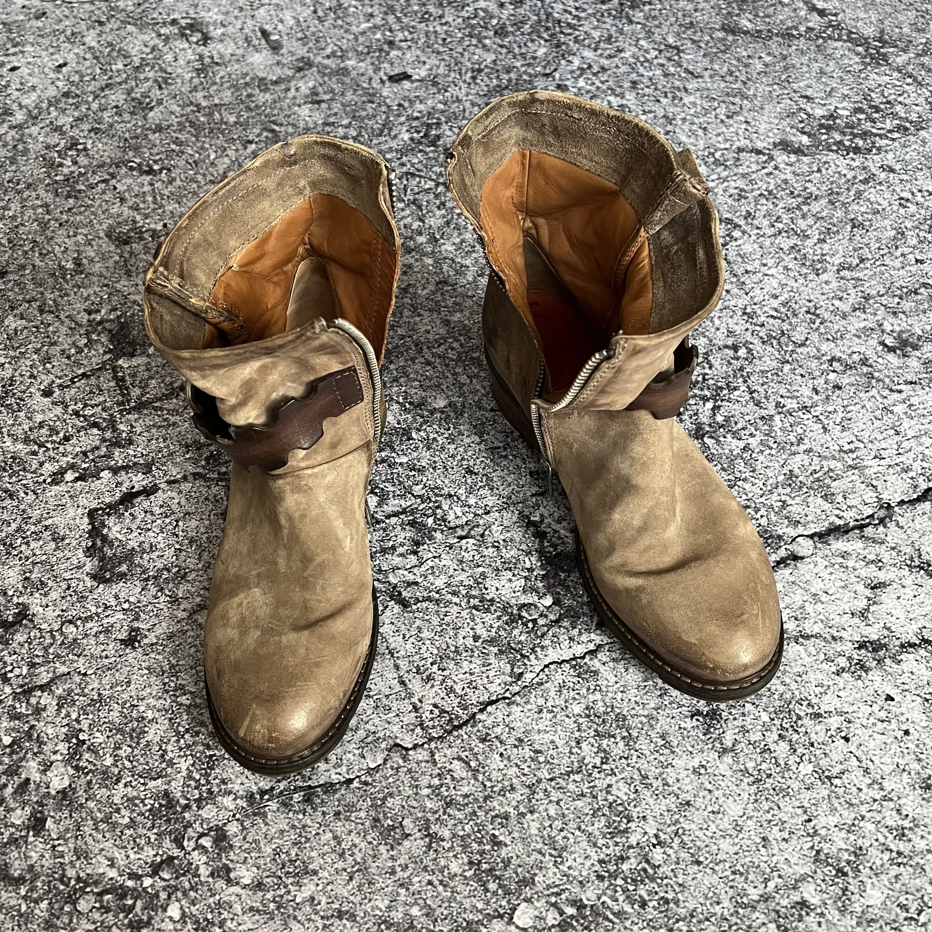 A.S.98 A.S. 98 Boots Shoes Leather Size 39 Size US 9 / IT 39 - 4 Thumbnail