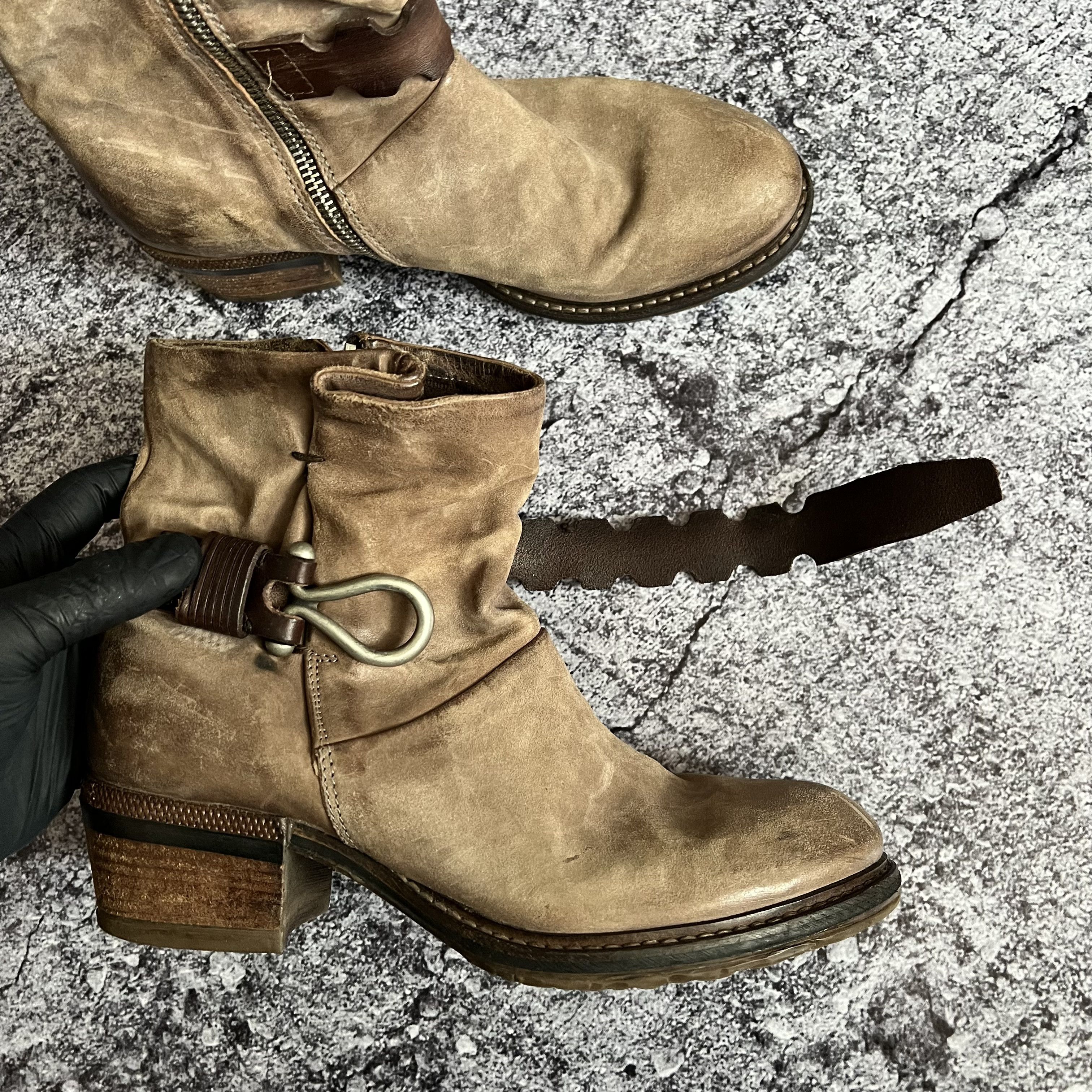 A.S.98 A.S. 98 Boots Shoes Leather Size 39 Size US 9 / IT 39 - 7 Thumbnail