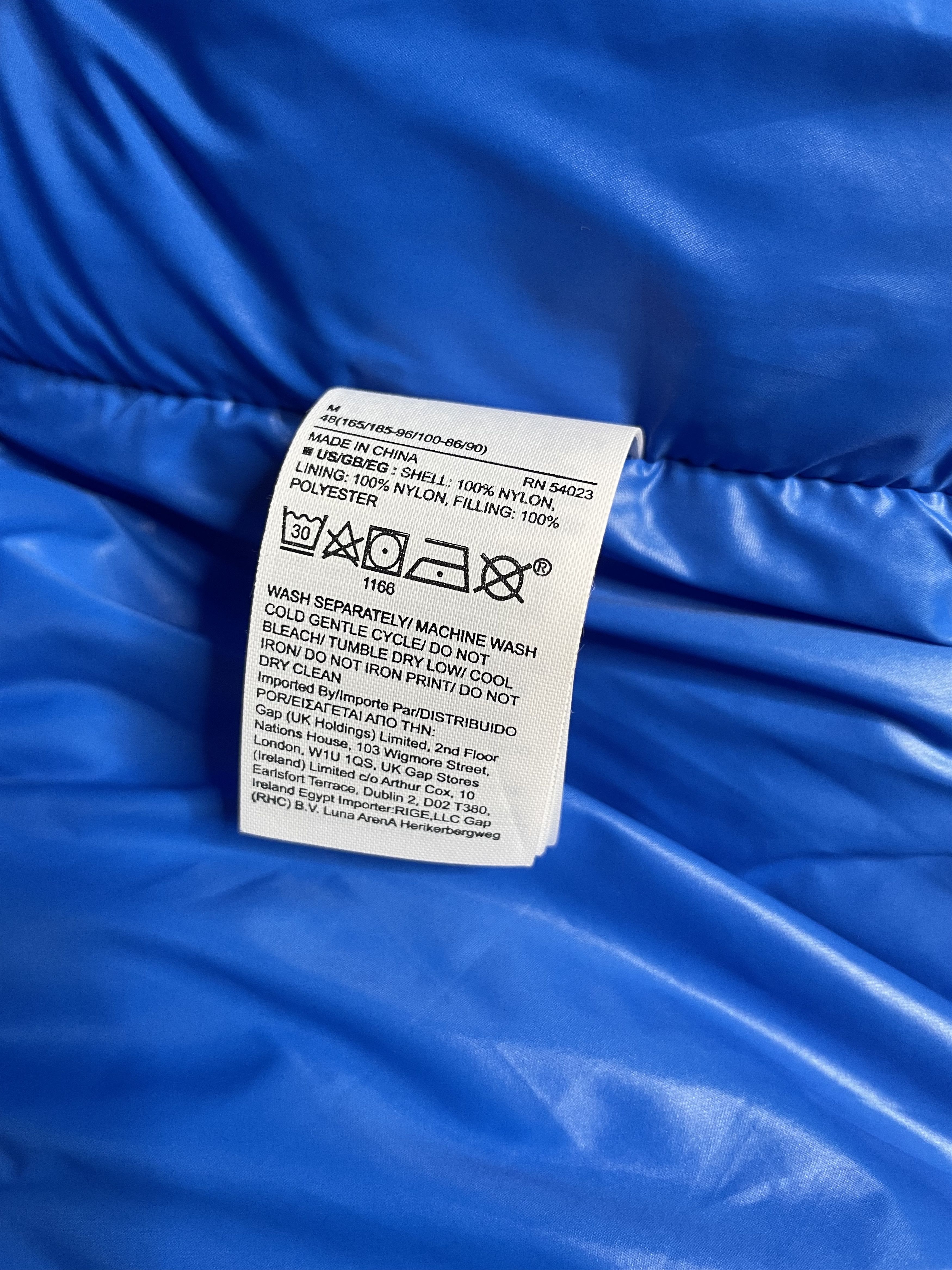 Gap × Kanye West Yeezy - Gap blue puffer jackets Size US M / EU 48-50 / 2 - 4 Thumbnail