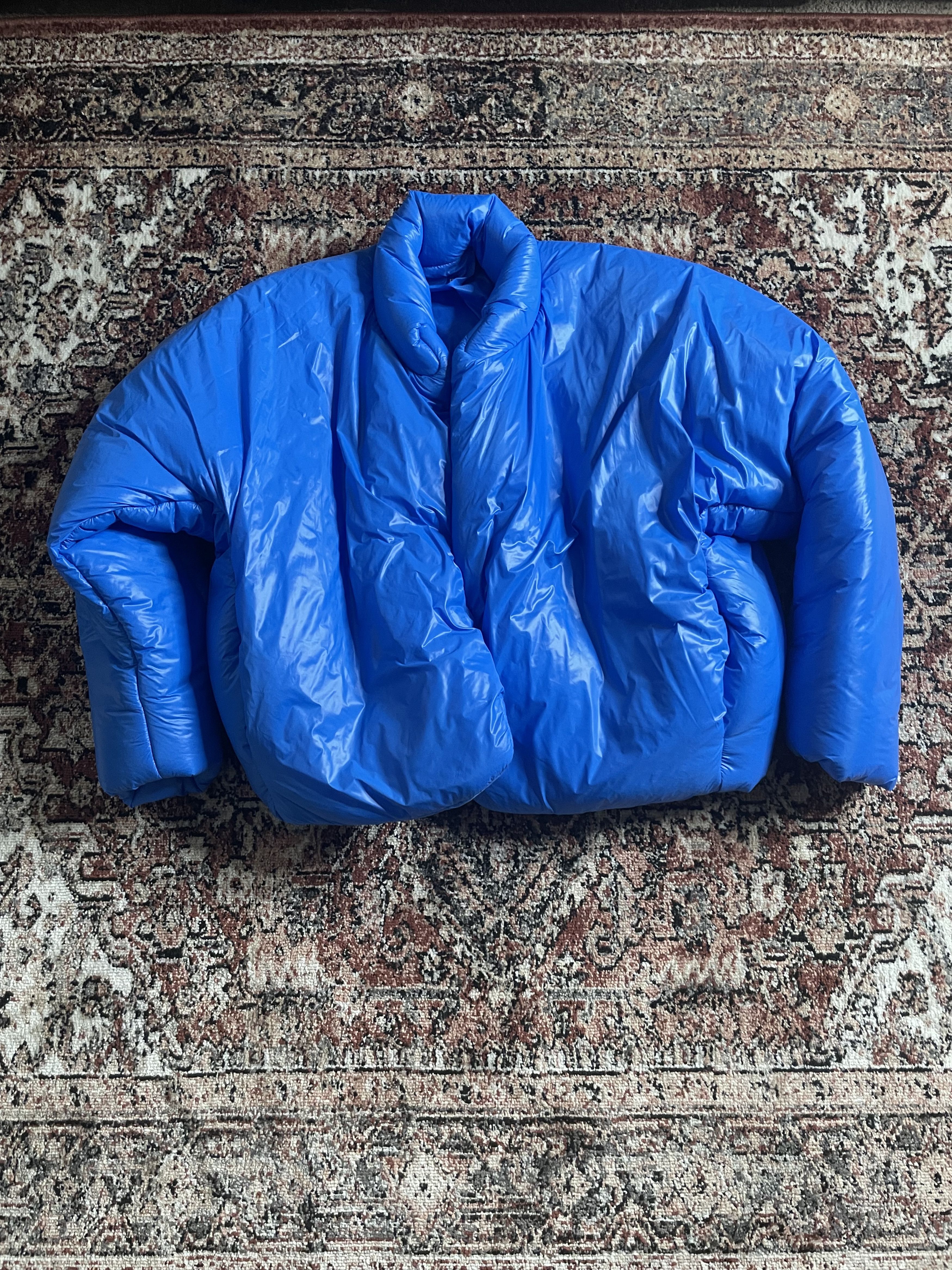 image of Yeezy - Gap Blue Puffer Jackets, Men's (Size Medium)