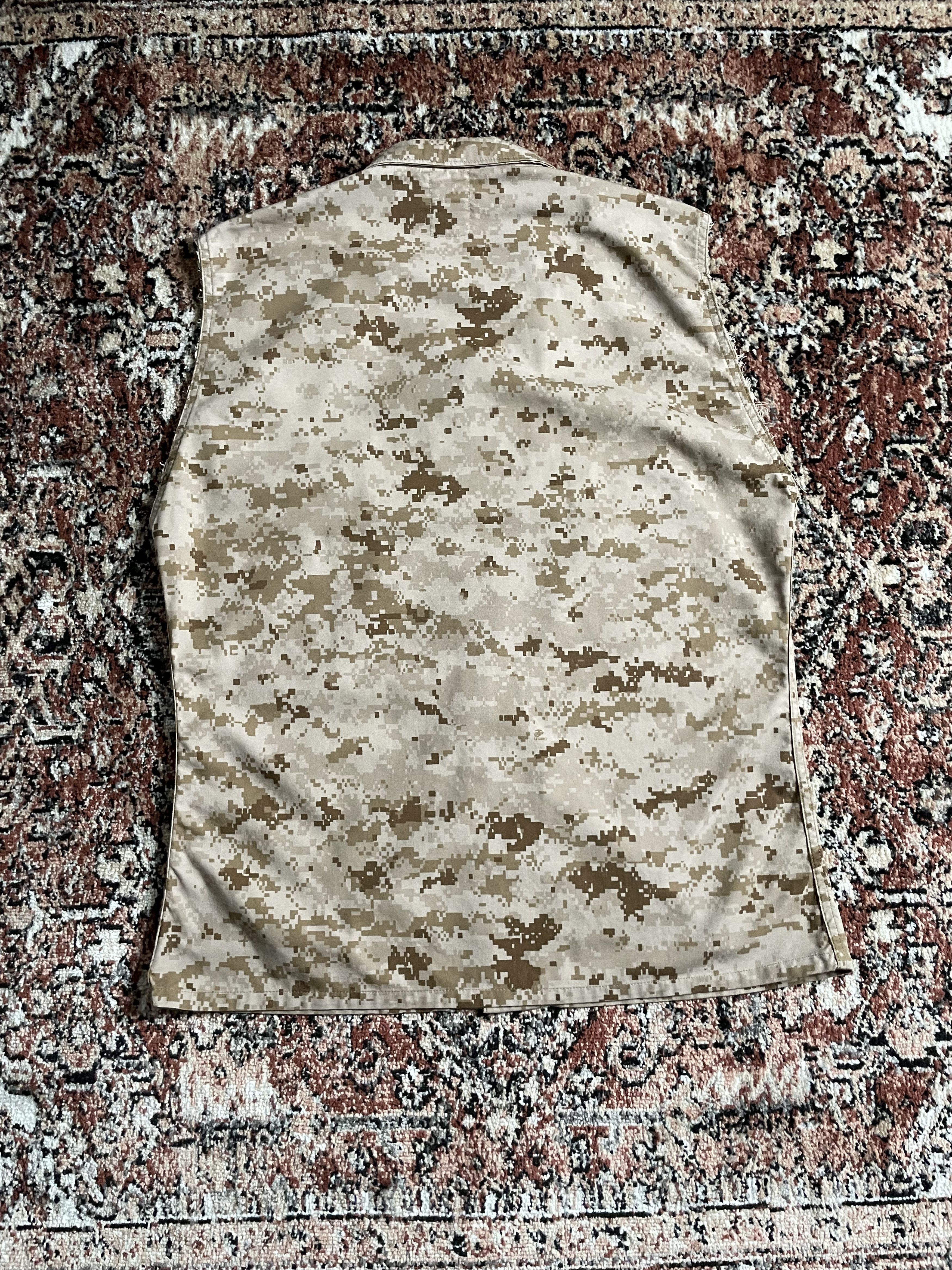 Vintage Military - Camo Cream and brown vest Size US M / EU 48-50 / 2 - 2 Thumbnail