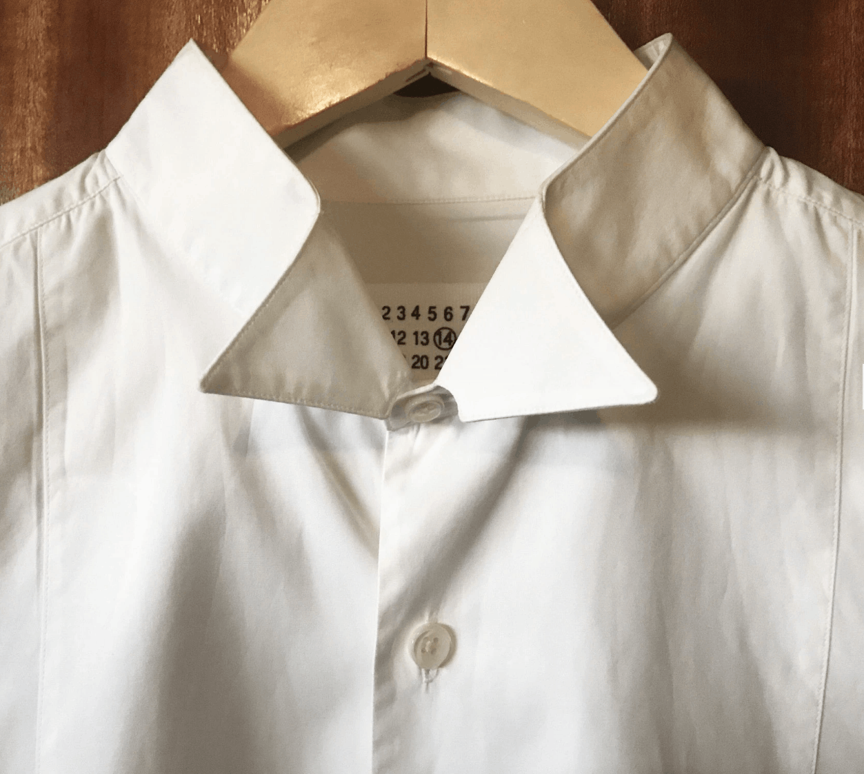 Martin Margiela mens 'Replica' dress shirt