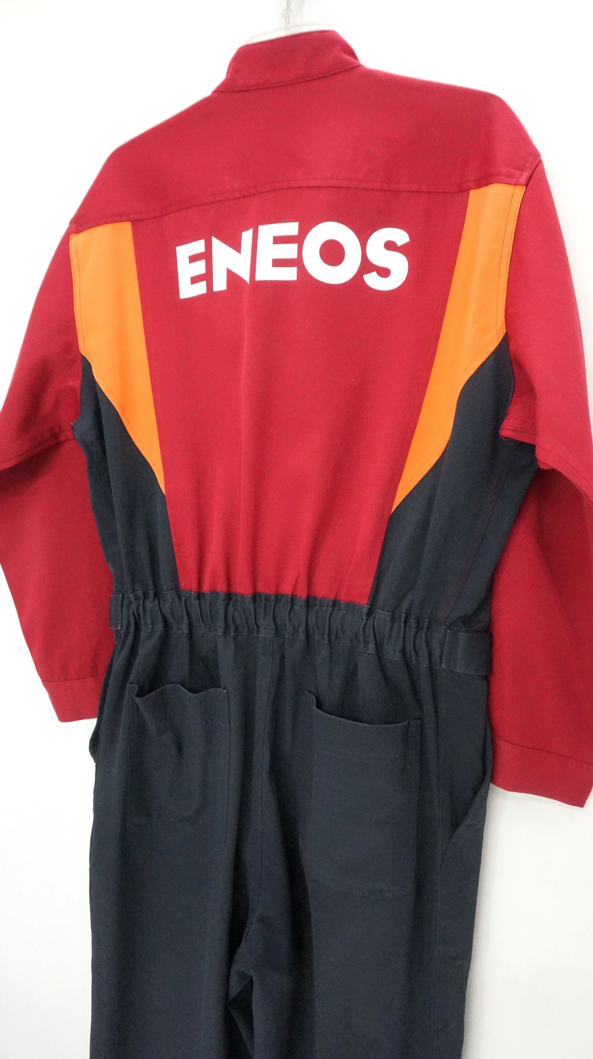 Japanese Brand 🎌 ENEOS Japan Vintage Long Sleeve Coverall Initial D Size US 32 / EU 48 - 1 Thumbnail