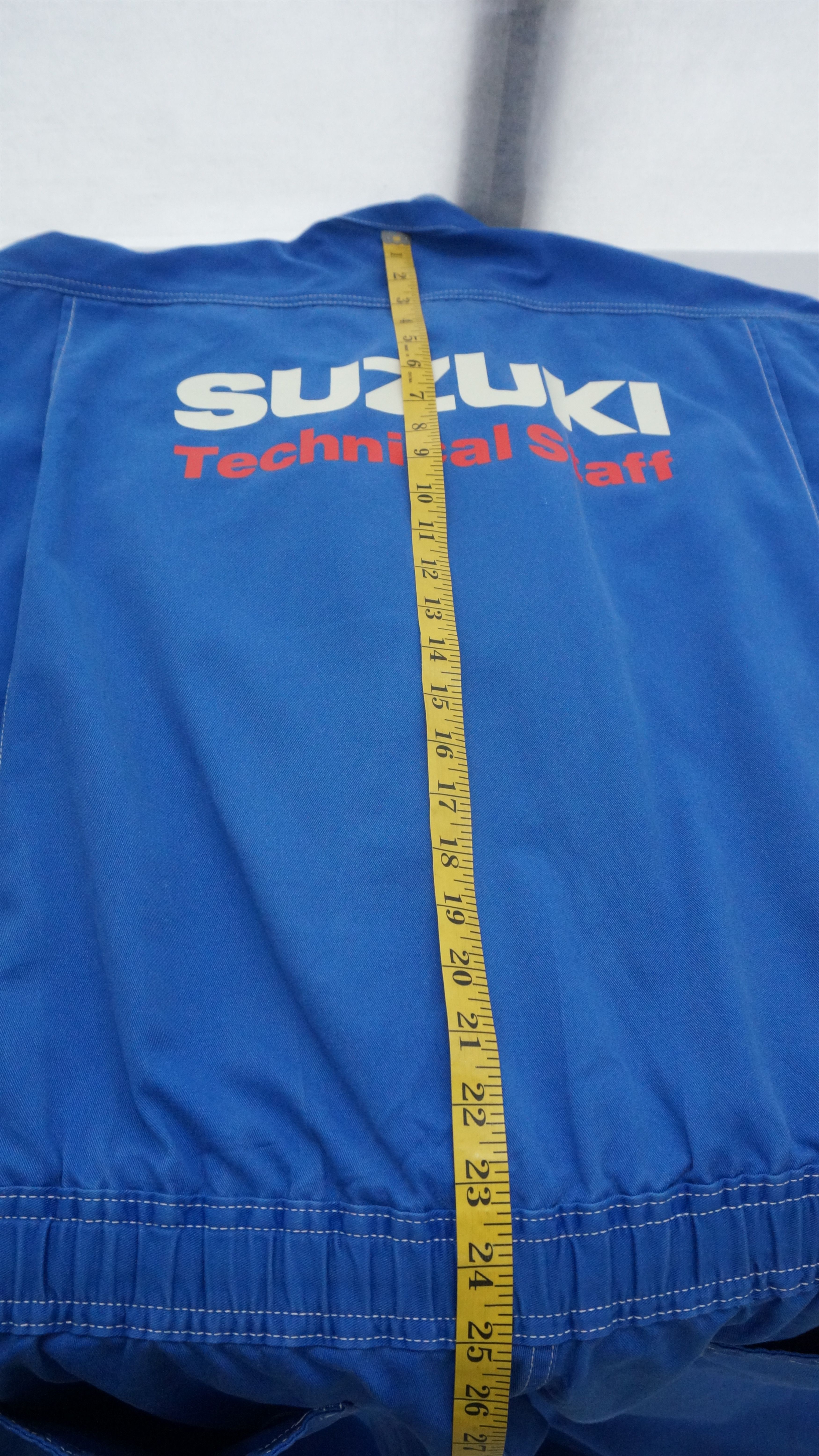 Japanese Brand Vintage SUZUKI Japan Technical Staff Uniform Coverall Size US 38 / EU 54 - 12 Thumbnail