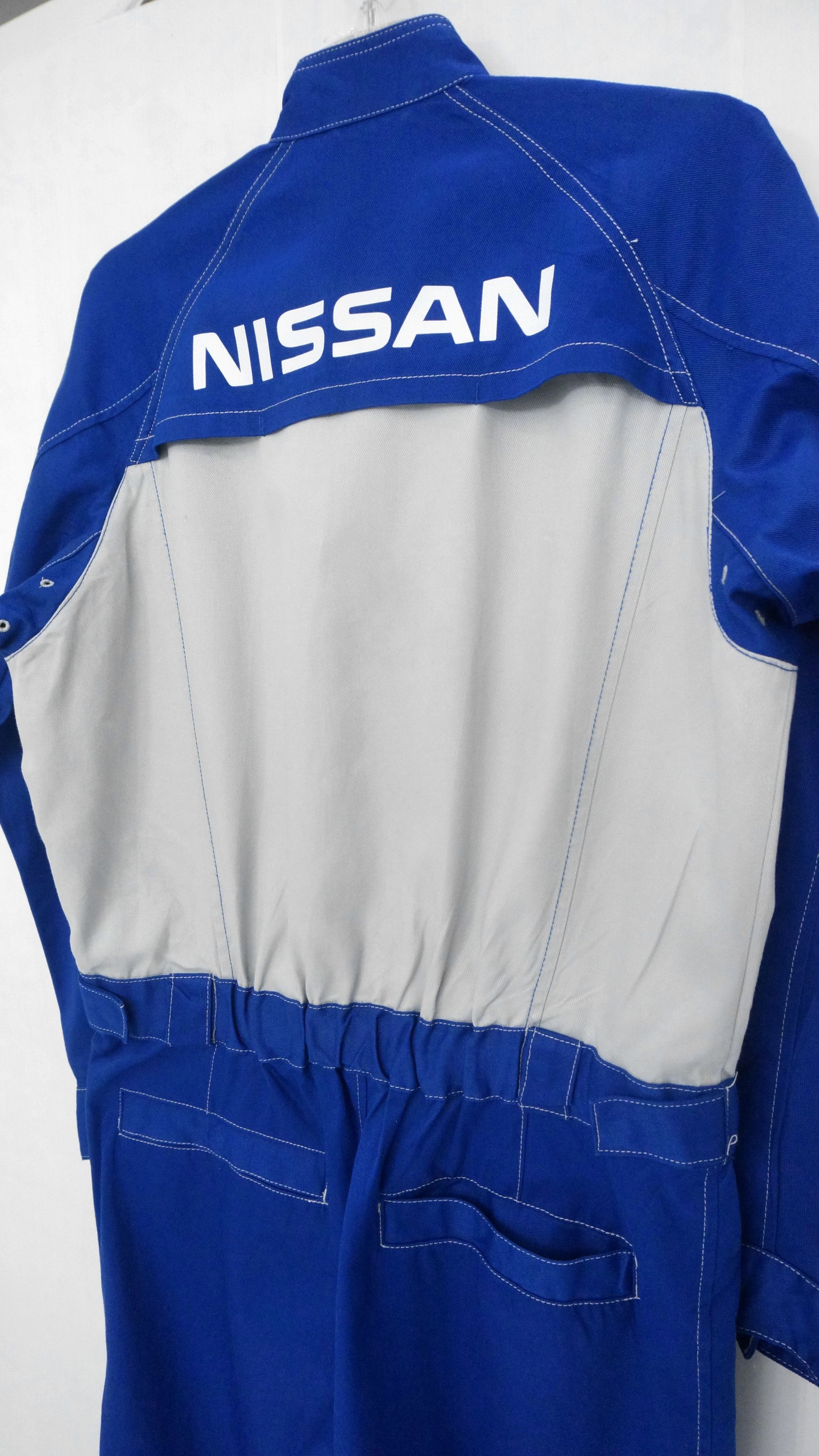 Japanese Brand NISSAN Motor Technician Jumpsuit Uniform Coverall Size US 32 / EU 48 - 1 Thumbnail