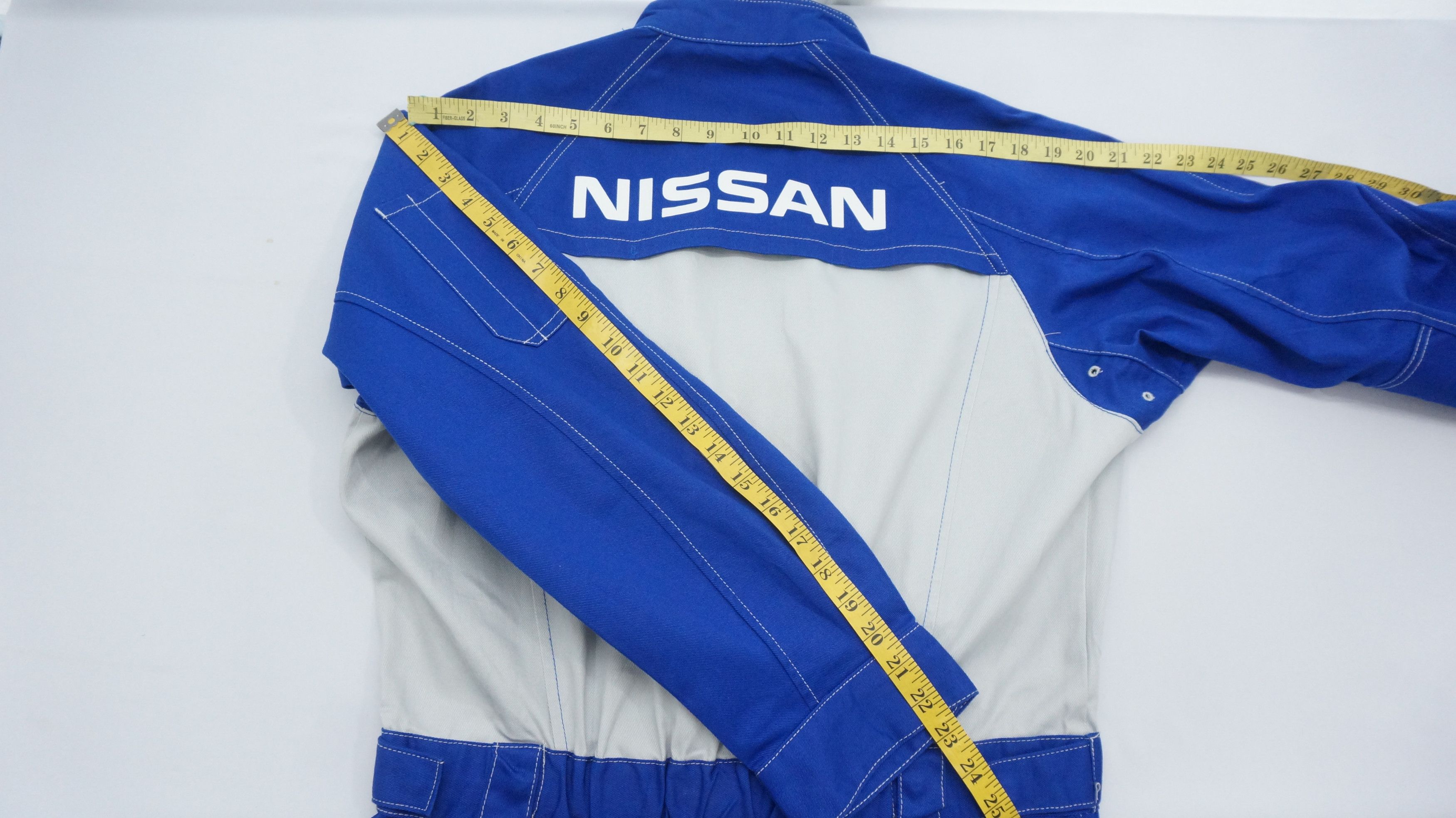 Japanese Brand NISSAN Motor Technician Jumpsuit Uniform Coverall Size US 32 / EU 48 - 10 Thumbnail
