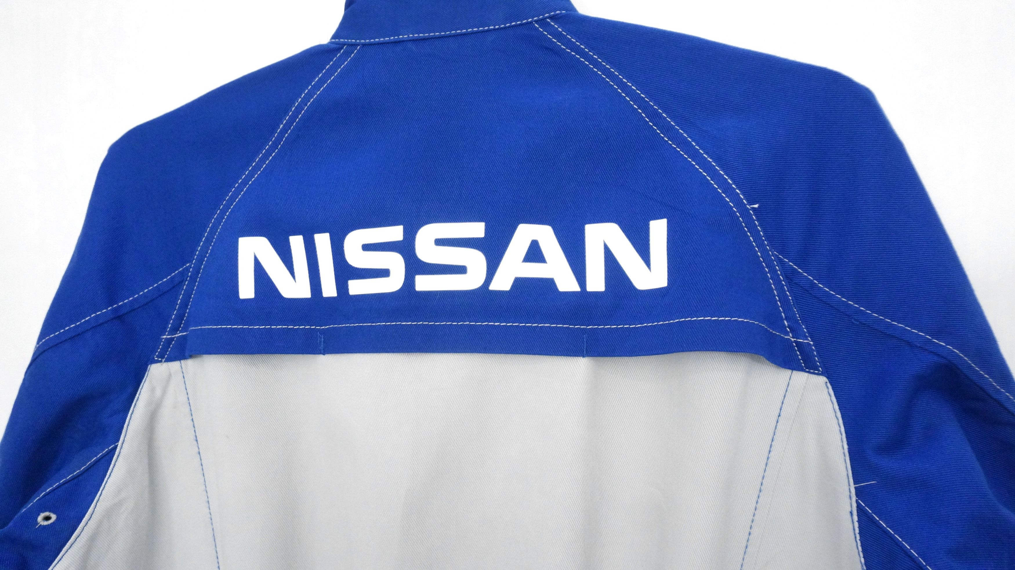 Japanese Brand NISSAN Motor Technician Jumpsuit Uniform Coverall Size US 32 / EU 48 - 8 Thumbnail