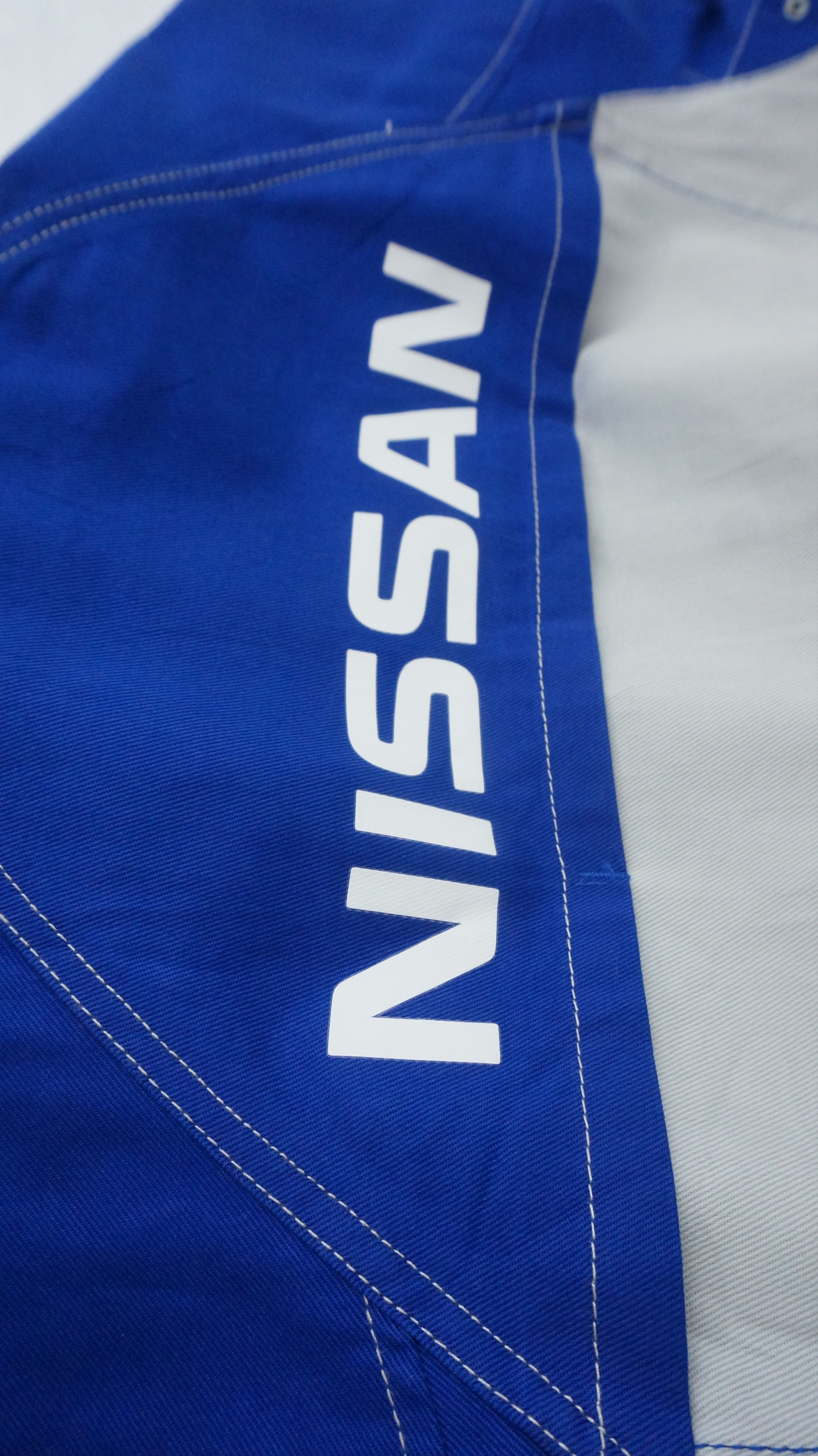 Japanese Brand NISSAN Motor Technician Jumpsuit Uniform Coverall Size US 32 / EU 48 - 16 Thumbnail