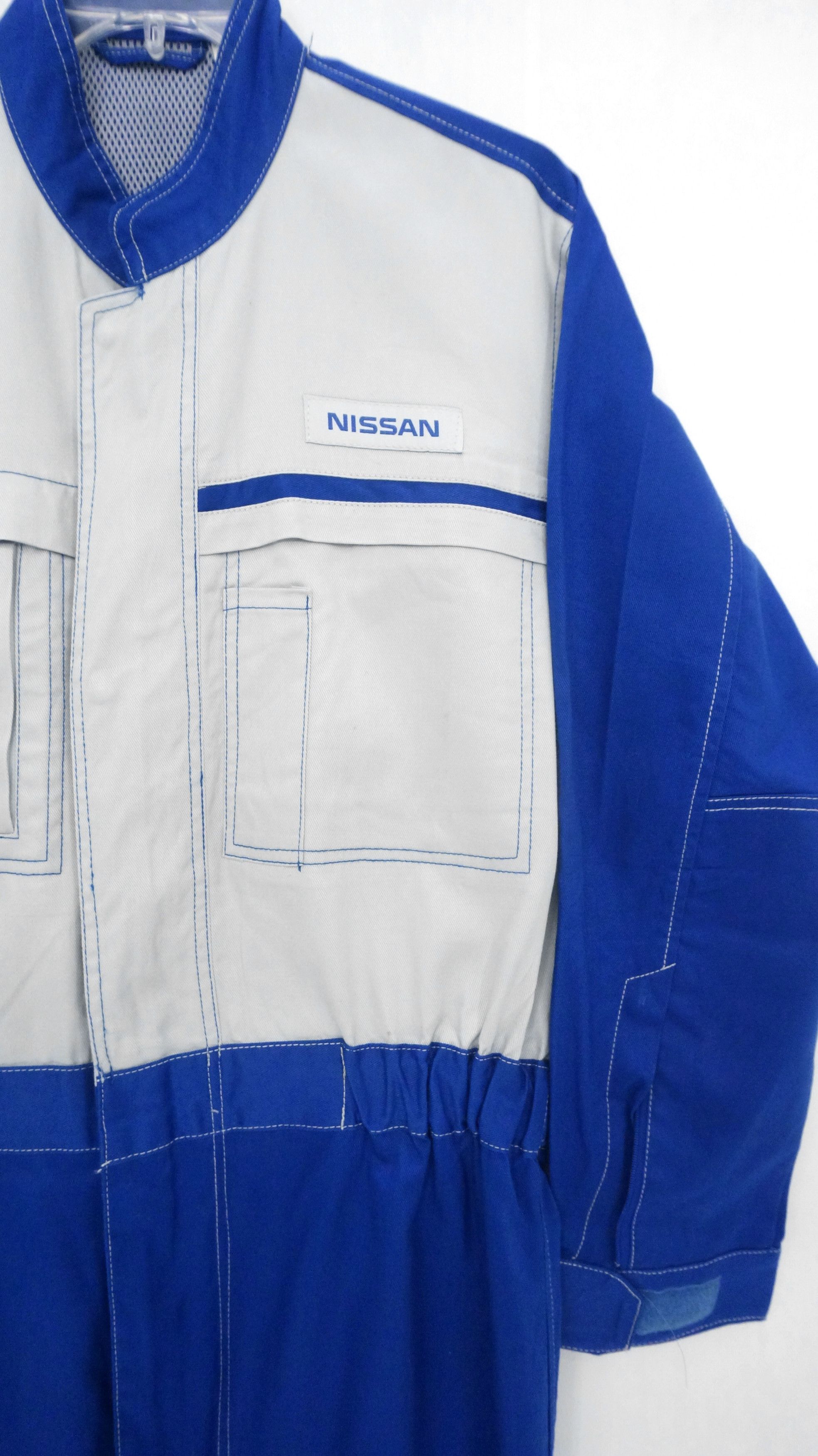 Japanese Brand NISSAN Motor Technician Jumpsuit Uniform Coverall Size US 32 / EU 48 - 5 Thumbnail