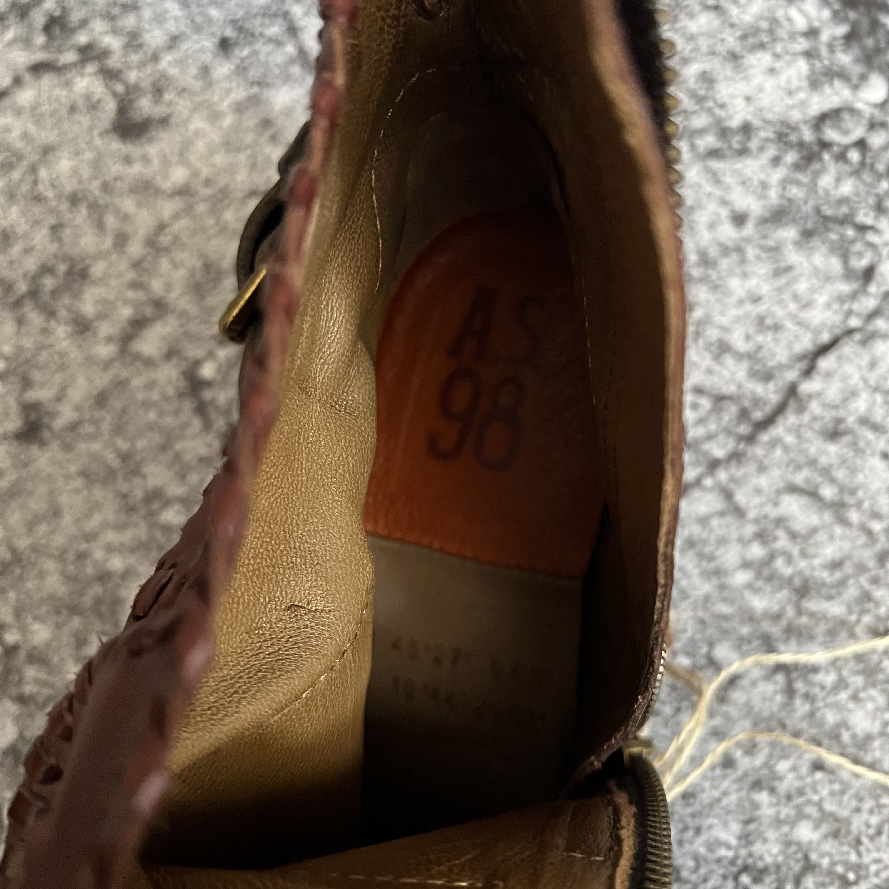 A.S.98 A.S. 98 Boots Shoes Leather Size 37 Size US 7 / IT 37 - 14 Thumbnail