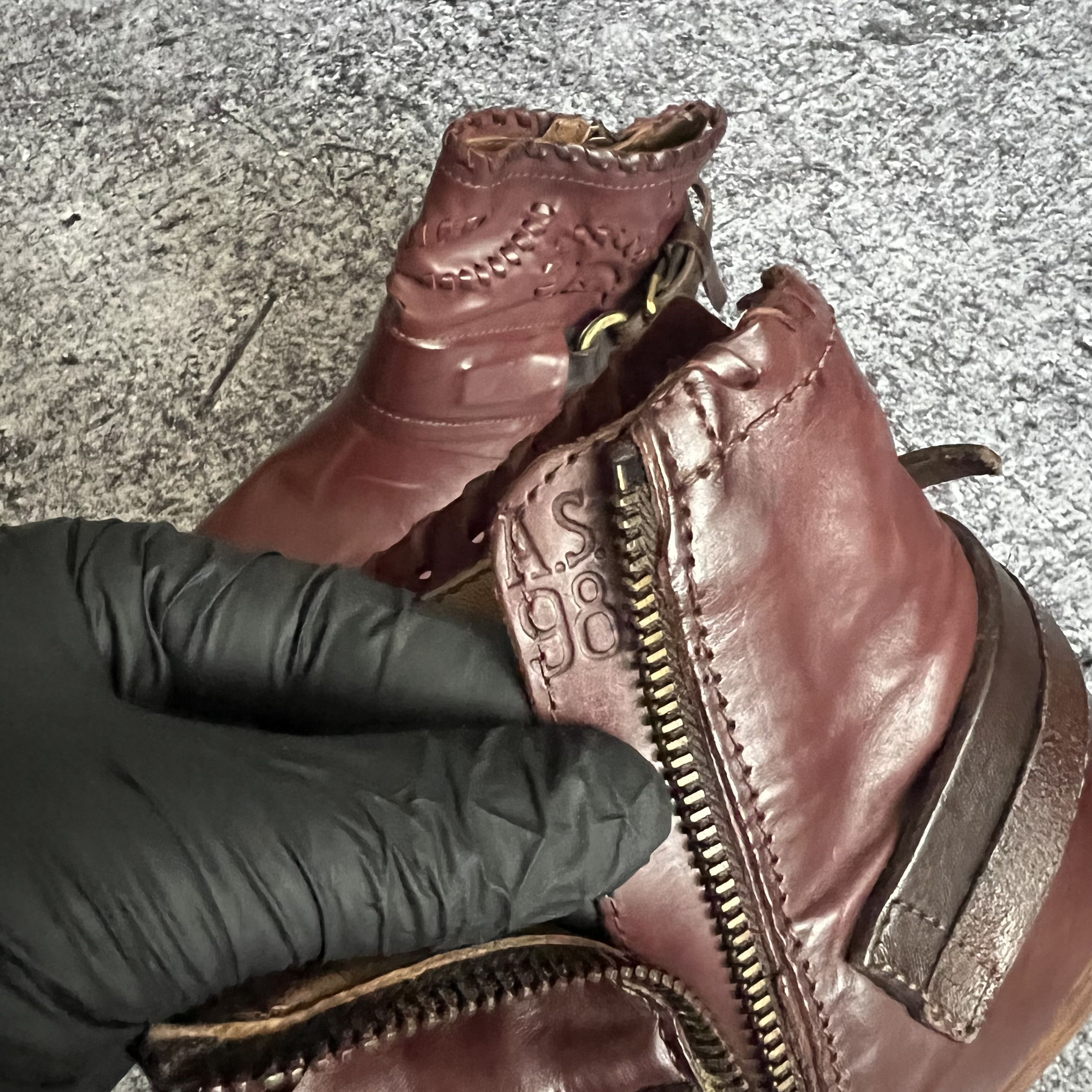 A.S.98 A.S. 98 Boots Shoes Leather Size 37 Size US 7 / IT 37 - 11 Thumbnail