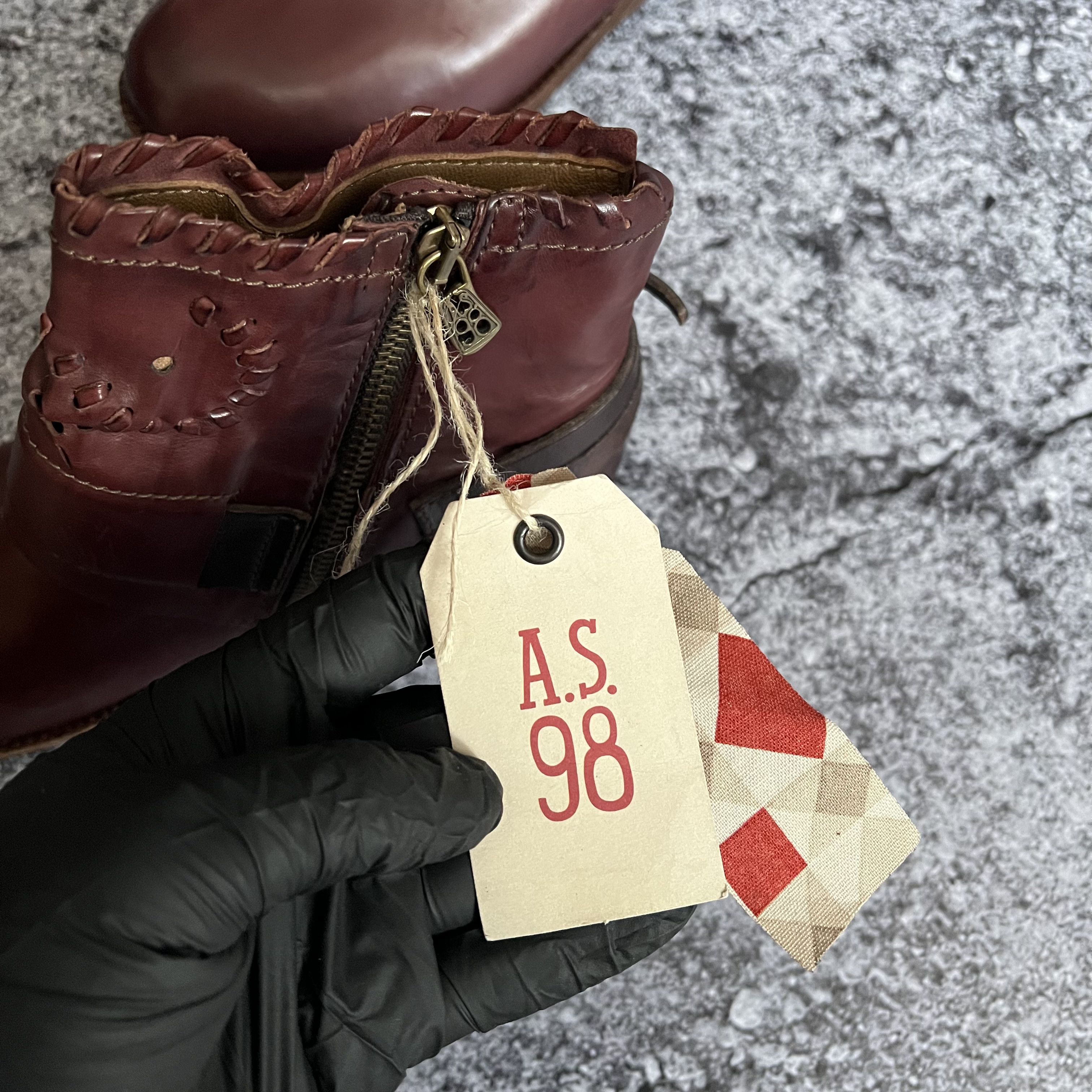 A.S.98 A.S. 98 Boots Shoes Leather Size 37 Size US 7 / IT 37 - 12 Thumbnail