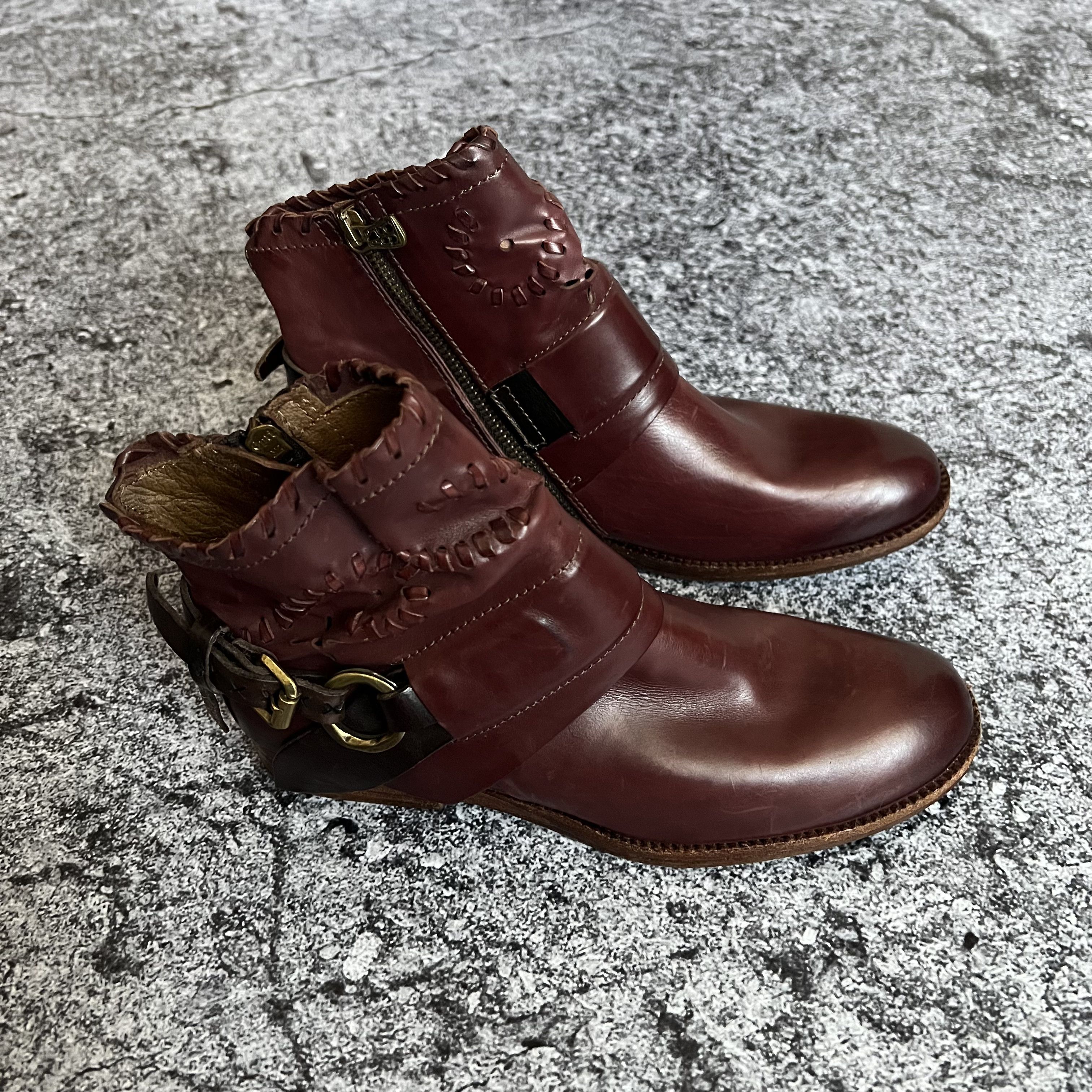 A.S.98 A.S. 98 Boots Shoes Leather Size 37 Size US 7 / IT 37 - 4 Thumbnail