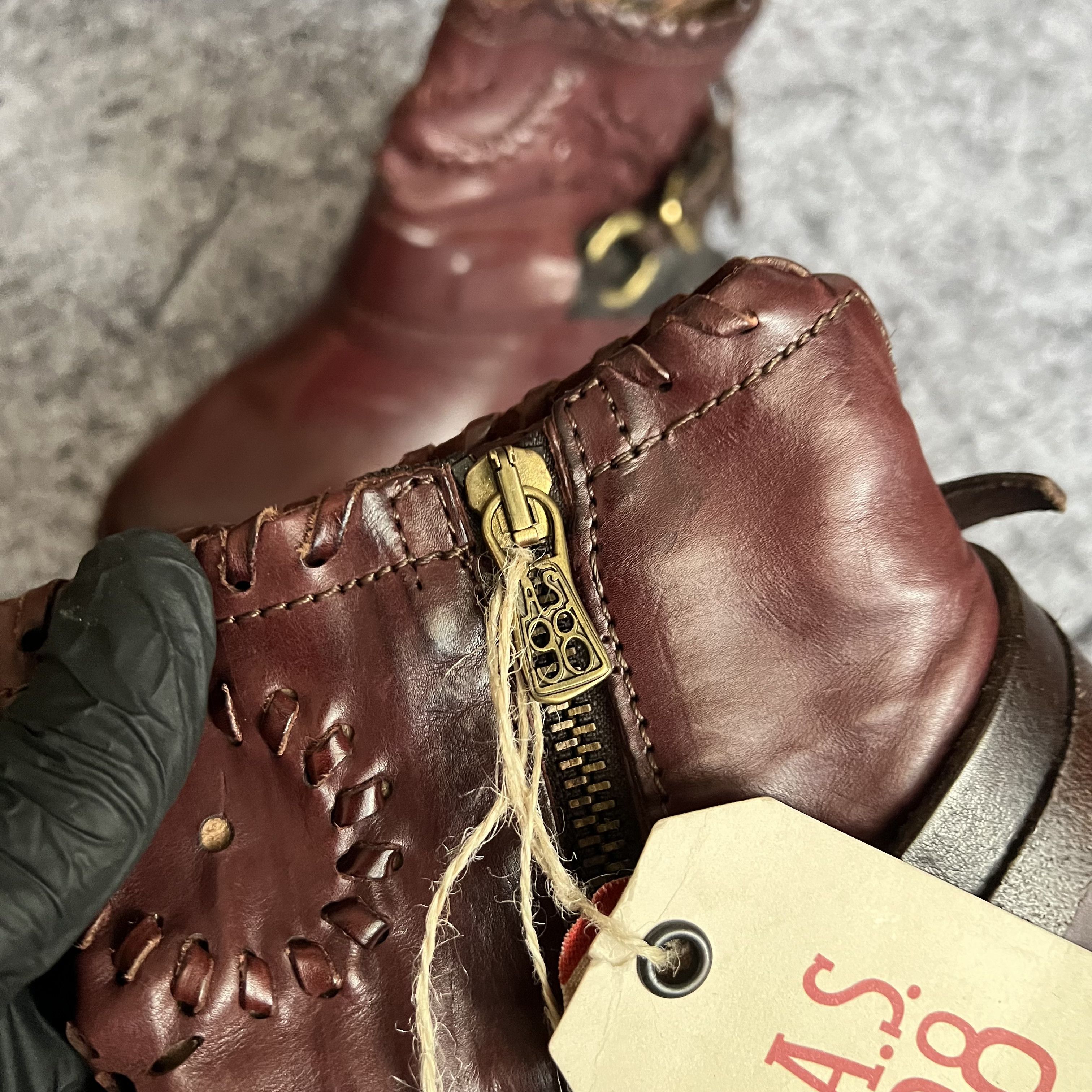 A.S.98 A.S. 98 Boots Shoes Leather Size 37 Size US 7 / IT 37 - 10 Thumbnail