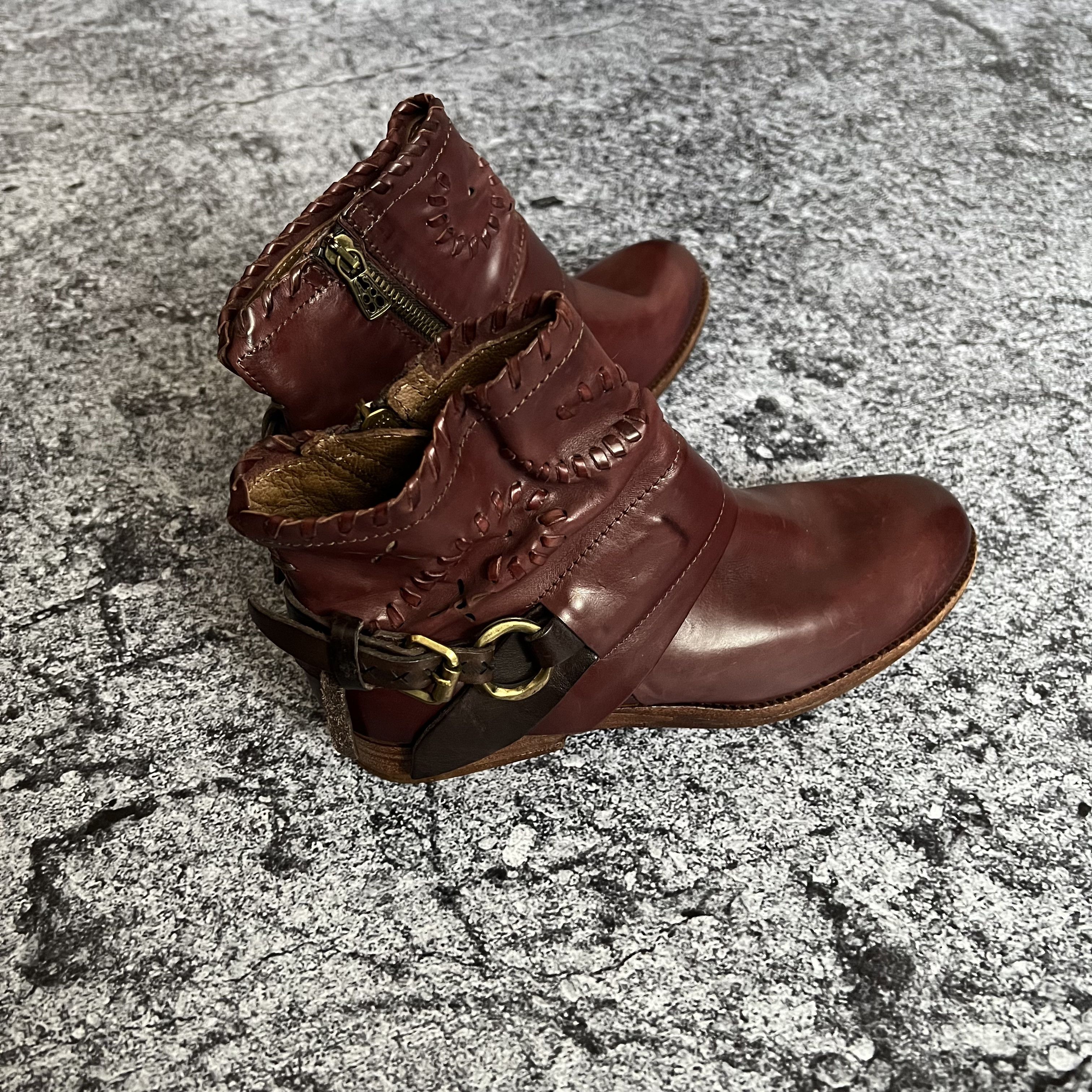 A.S.98 A.S. 98 Boots Shoes Leather Size 37 Size US 7 / IT 37 - 5 Thumbnail