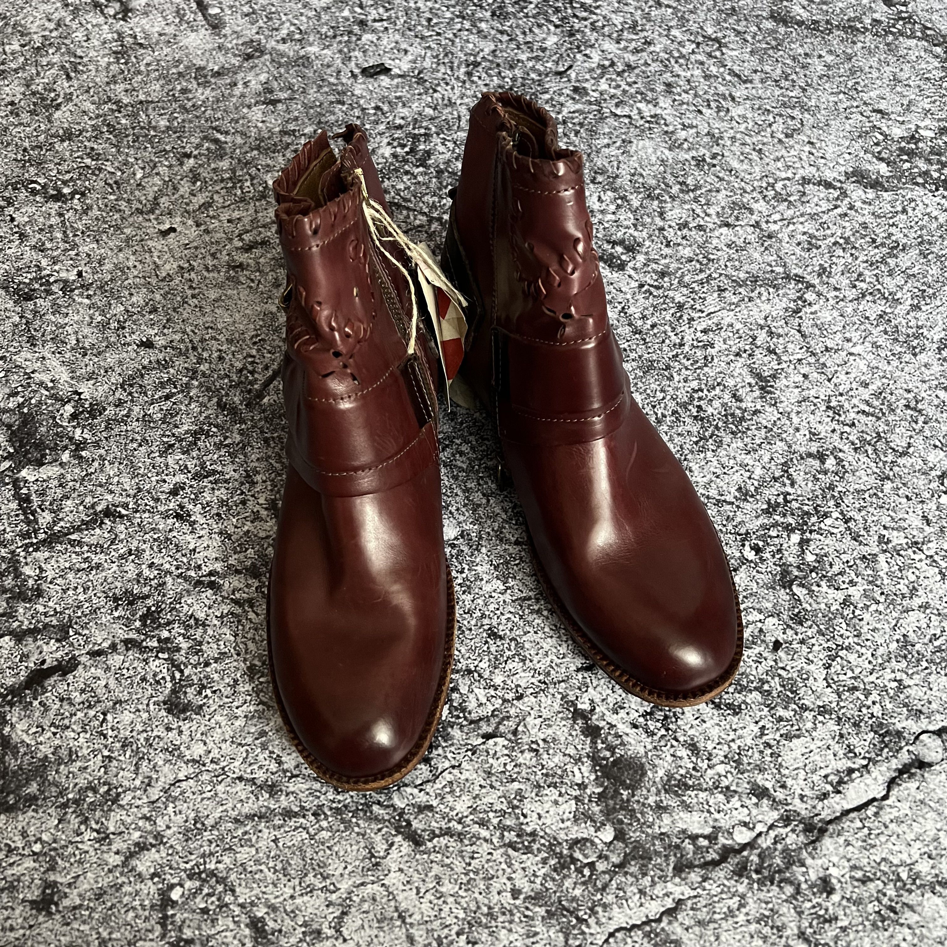 A.S.98 A.S. 98 Boots Shoes Leather Size 37 Size US 7 / IT 37 - 3 Thumbnail