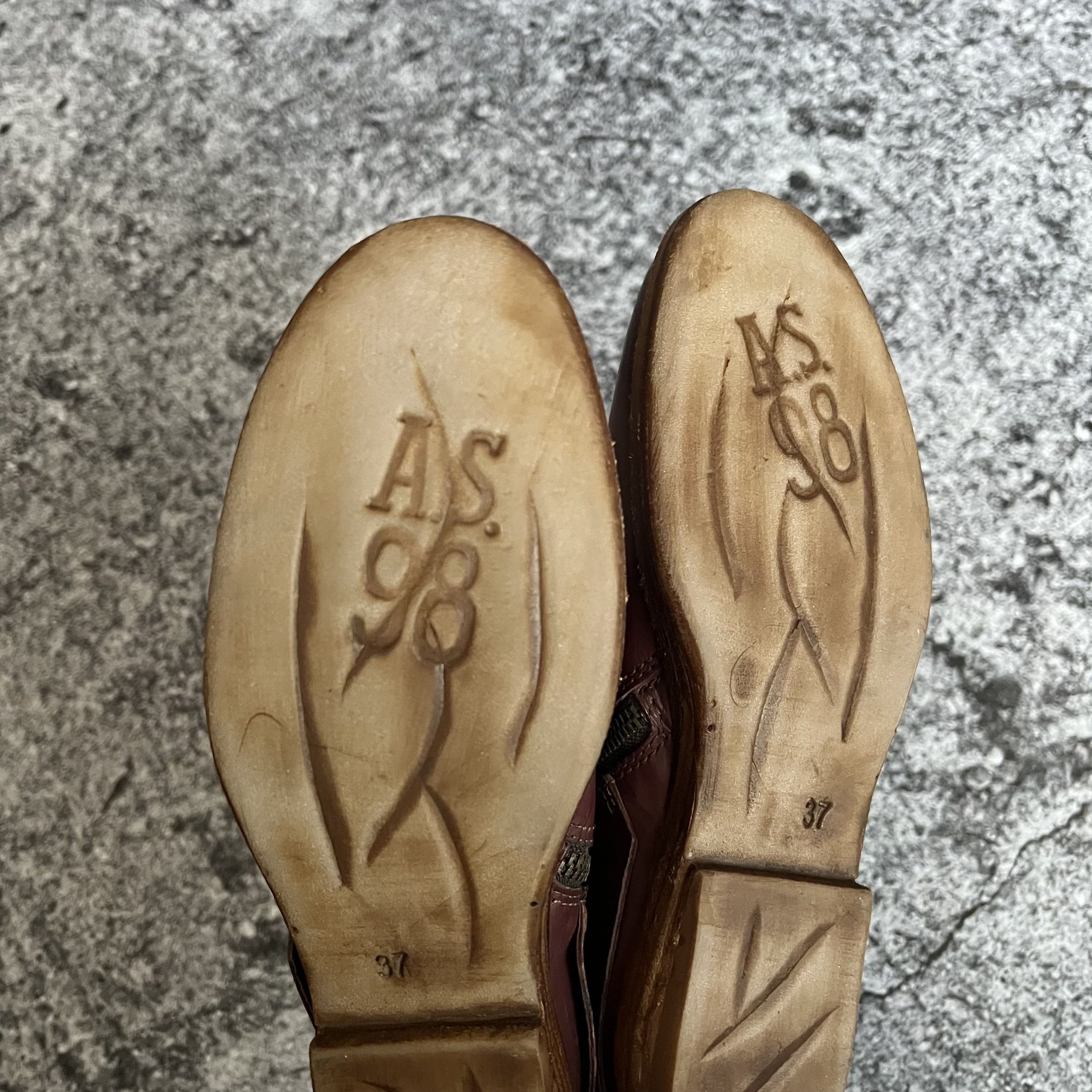 A.S.98 A.S. 98 Boots Shoes Leather Size 37 Size US 7 / IT 37 - 16 Thumbnail
