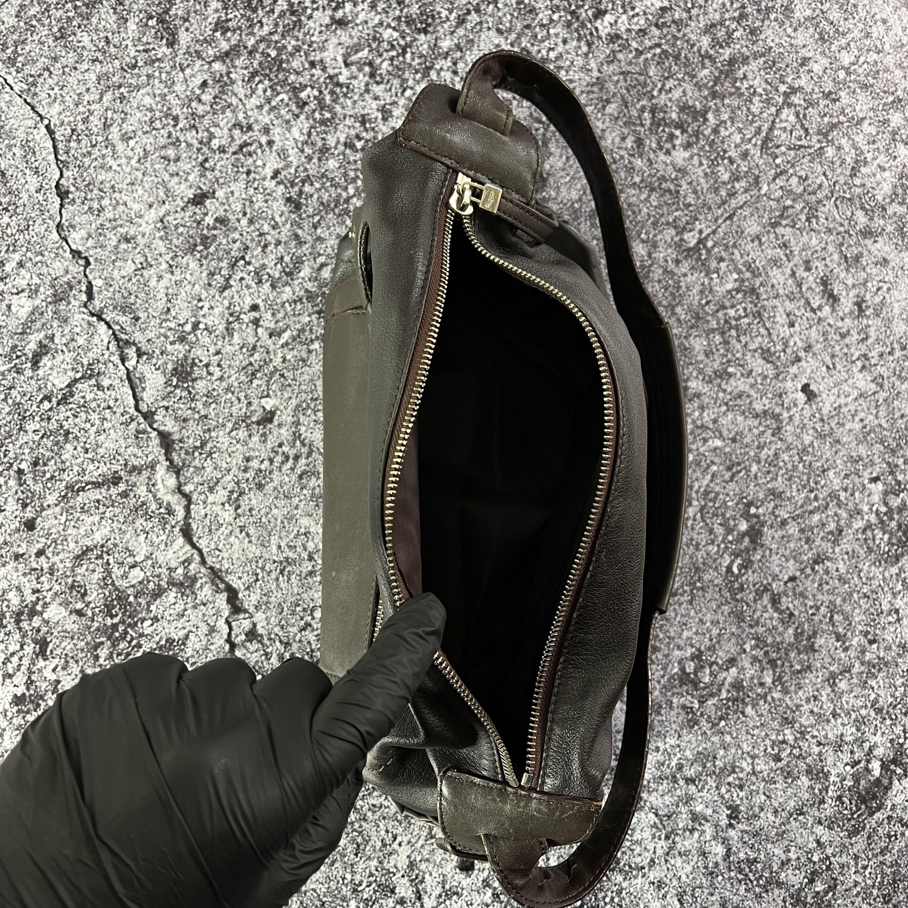 Salvatore Ferragamo Salvatore Ferragamo Handle Bags Leather Made in Italy Size ONE SIZE - 11 Thumbnail
