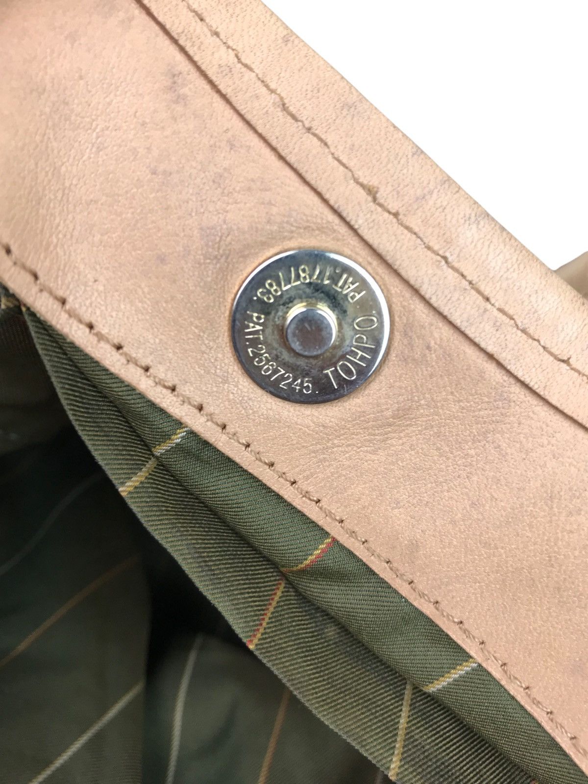 Japanese Brand BESTOFFER🔥VINTAGE PERMAGE HANDBAG SHOULDER BAG PHYTON SKIN Size ONE SIZE - 14 Thumbnail