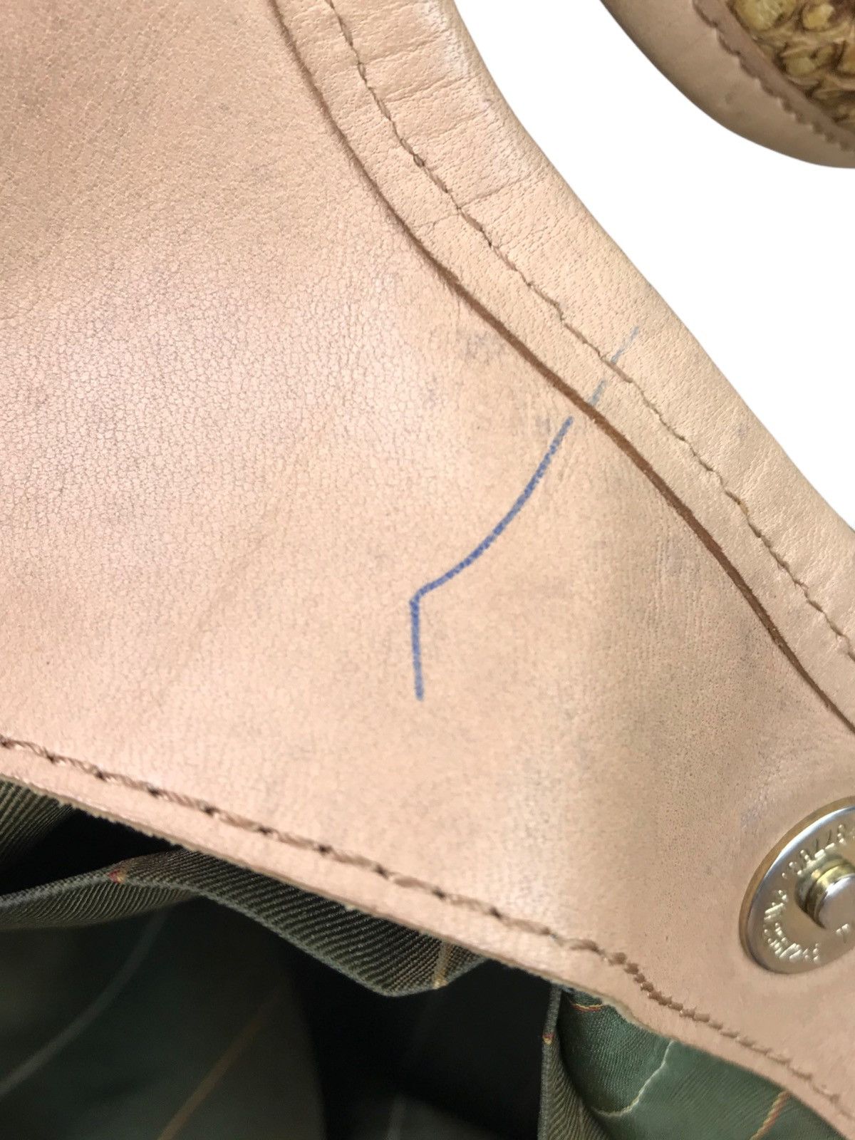 Japanese Brand BESTOFFER🔥VINTAGE PERMAGE HANDBAG SHOULDER BAG PHYTON SKIN Size ONE SIZE - 15 Thumbnail