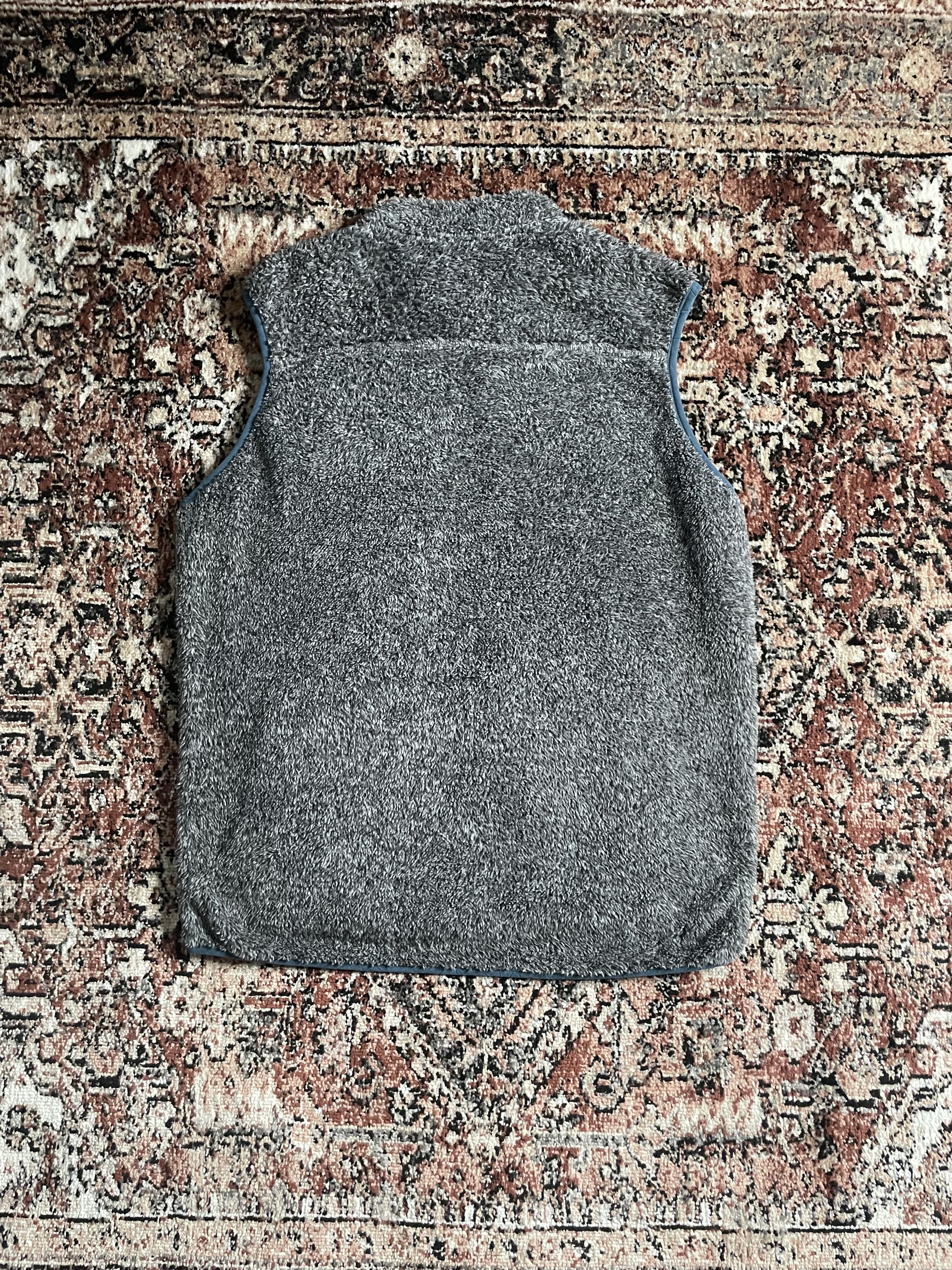 Vintage Southern Shirt - Gray/Blue Sherpa Vest Size US L / EU 52-54 / 3 - 2 Thumbnail