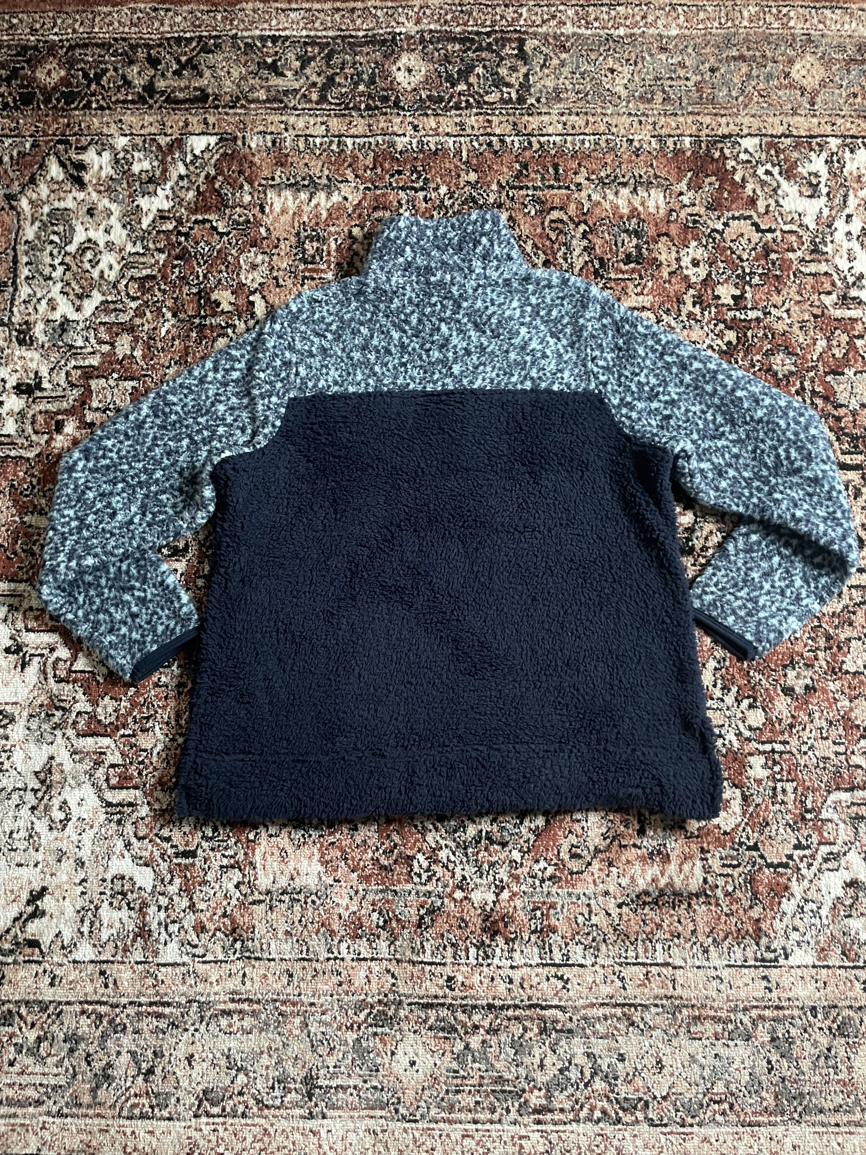 Sonoma Sonoma - Blue/Navy Sherpa Half zip sweater Size US XL / EU 56 / 4 - 2 Thumbnail