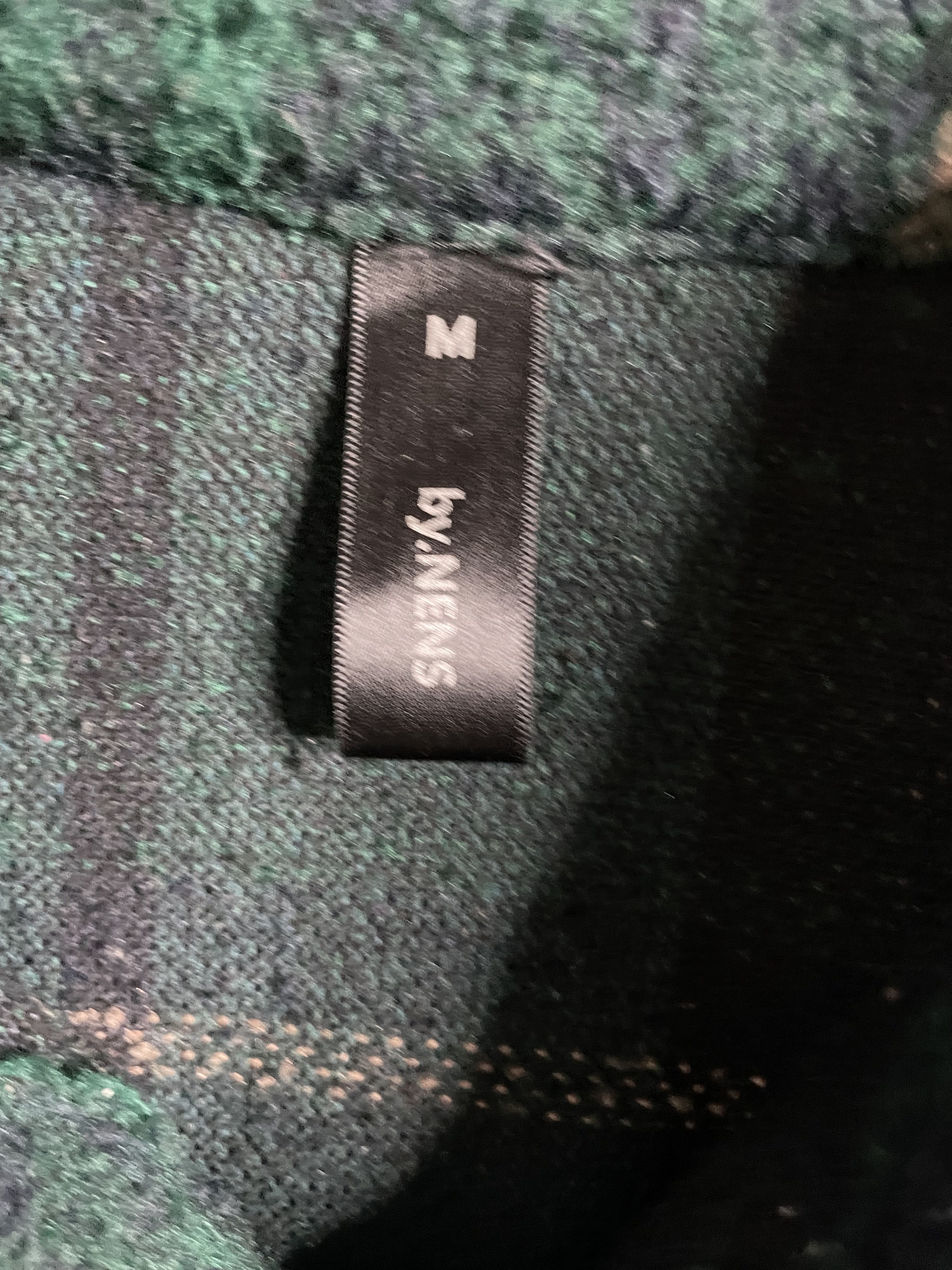 Vintage by.NENS - Green and black thick flannel Size US M / EU 48-50 / 2 - 3 Thumbnail