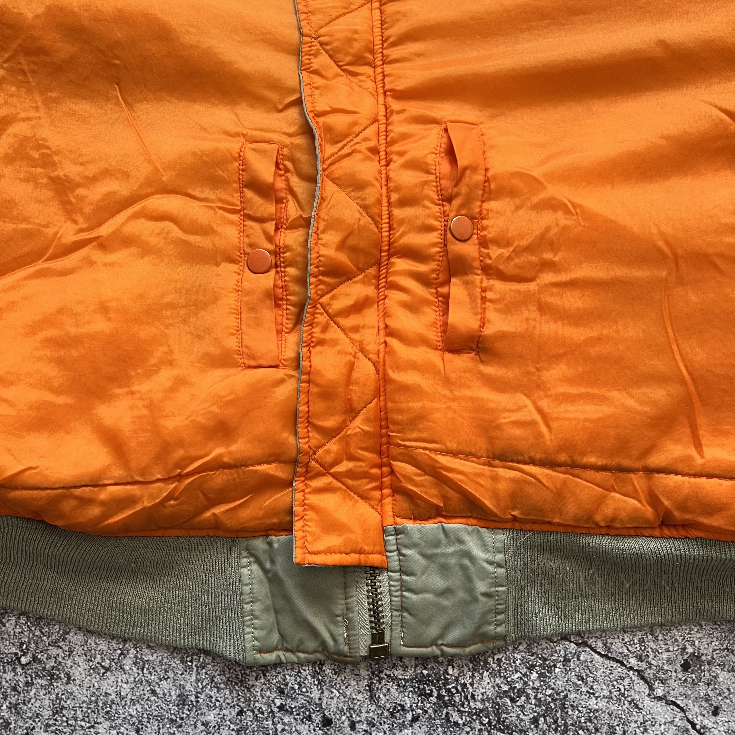 Alpha Industries Vintage Alpha Industries MA 1 Bomber Jacket Size L Size US L / EU 52-54 / 3 - 8 Thumbnail