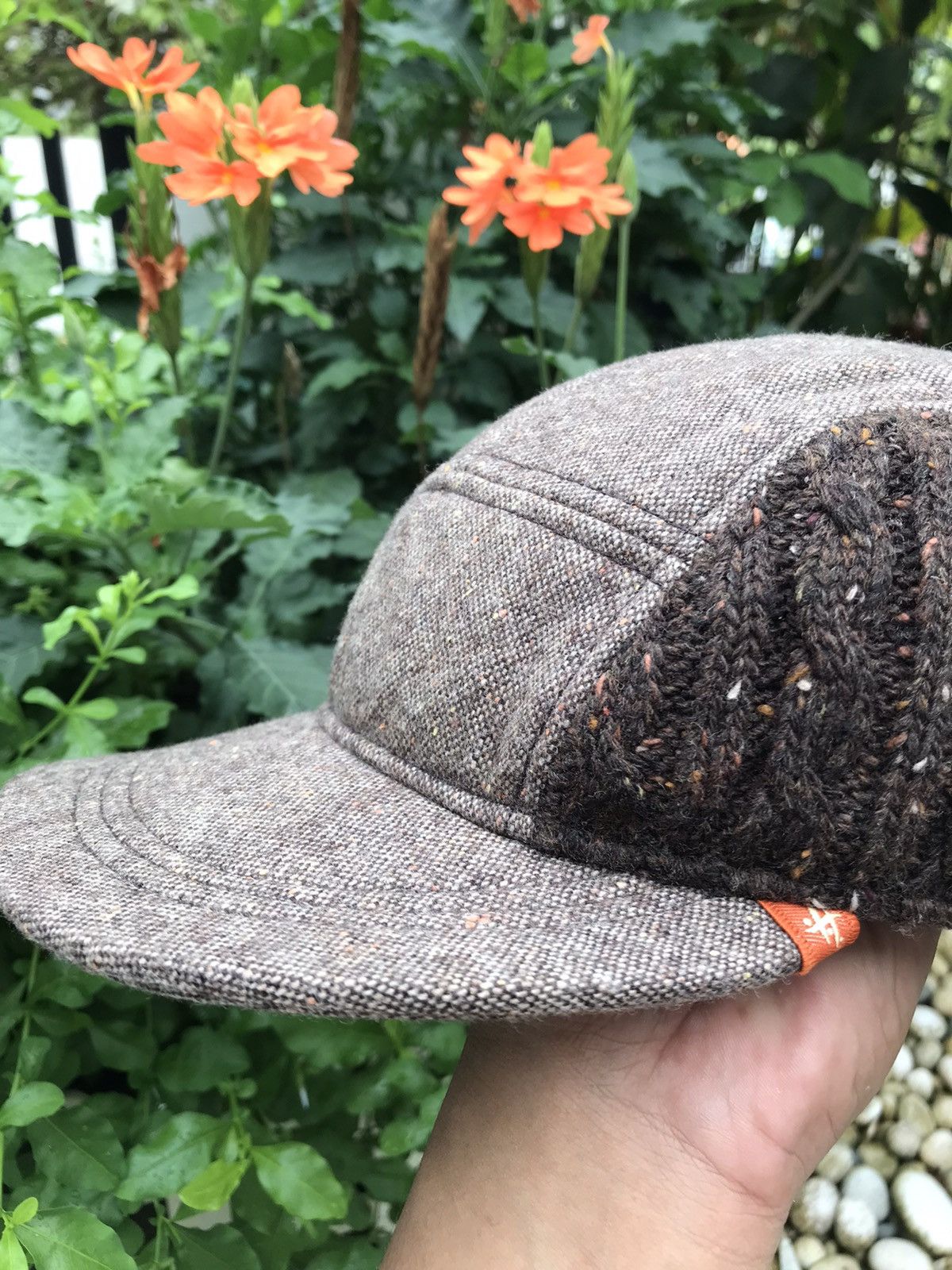 Japanese Brand FOXFIRE TRUE NATURE KNITTING STYLISH 5 PANELS CAP HAT Size ONE SIZE - 2 Thumbnail