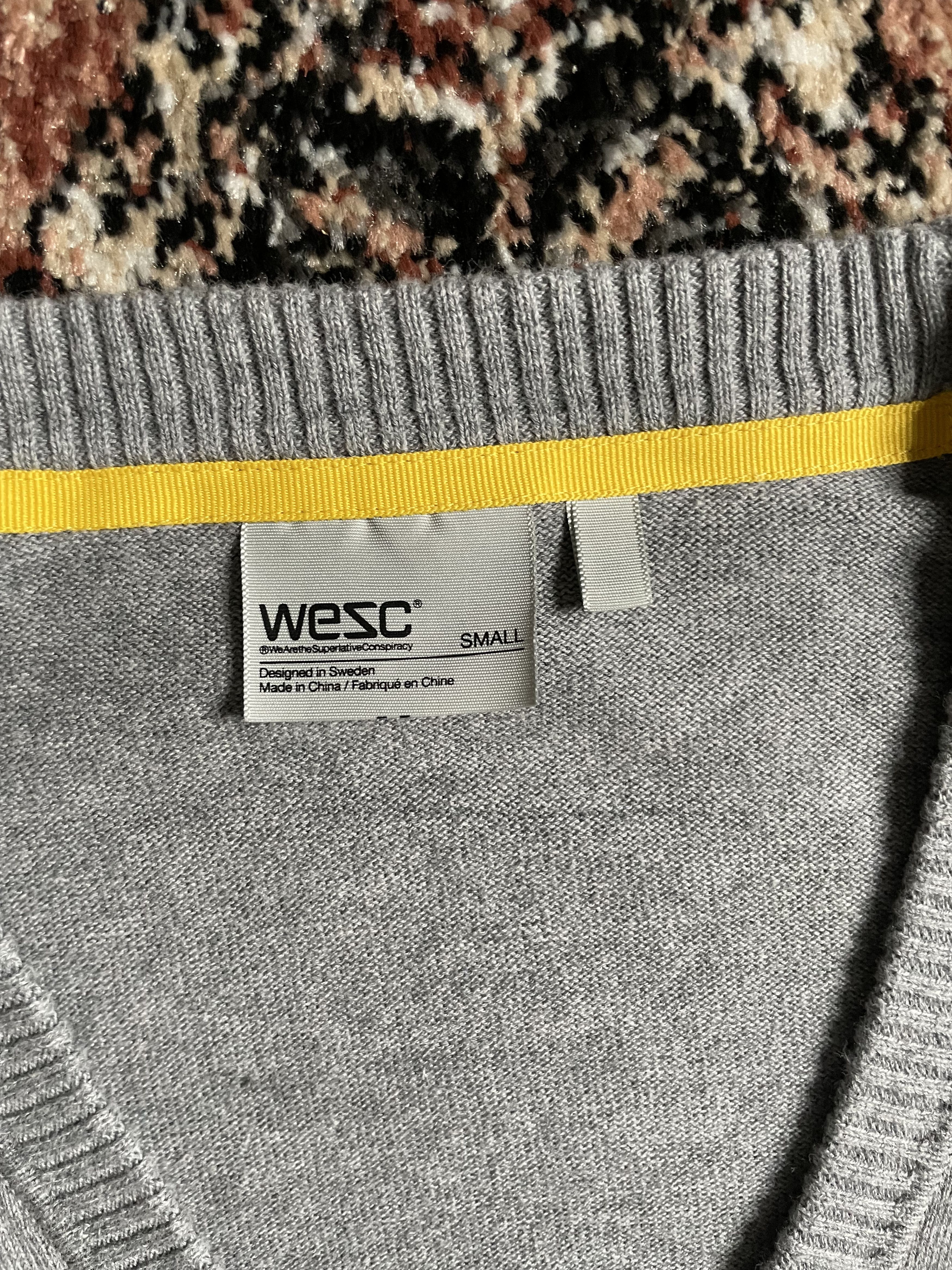 WeSC WeSC - Gray Cardigan Size US S / EU 44-46 / 1 - 3 Thumbnail