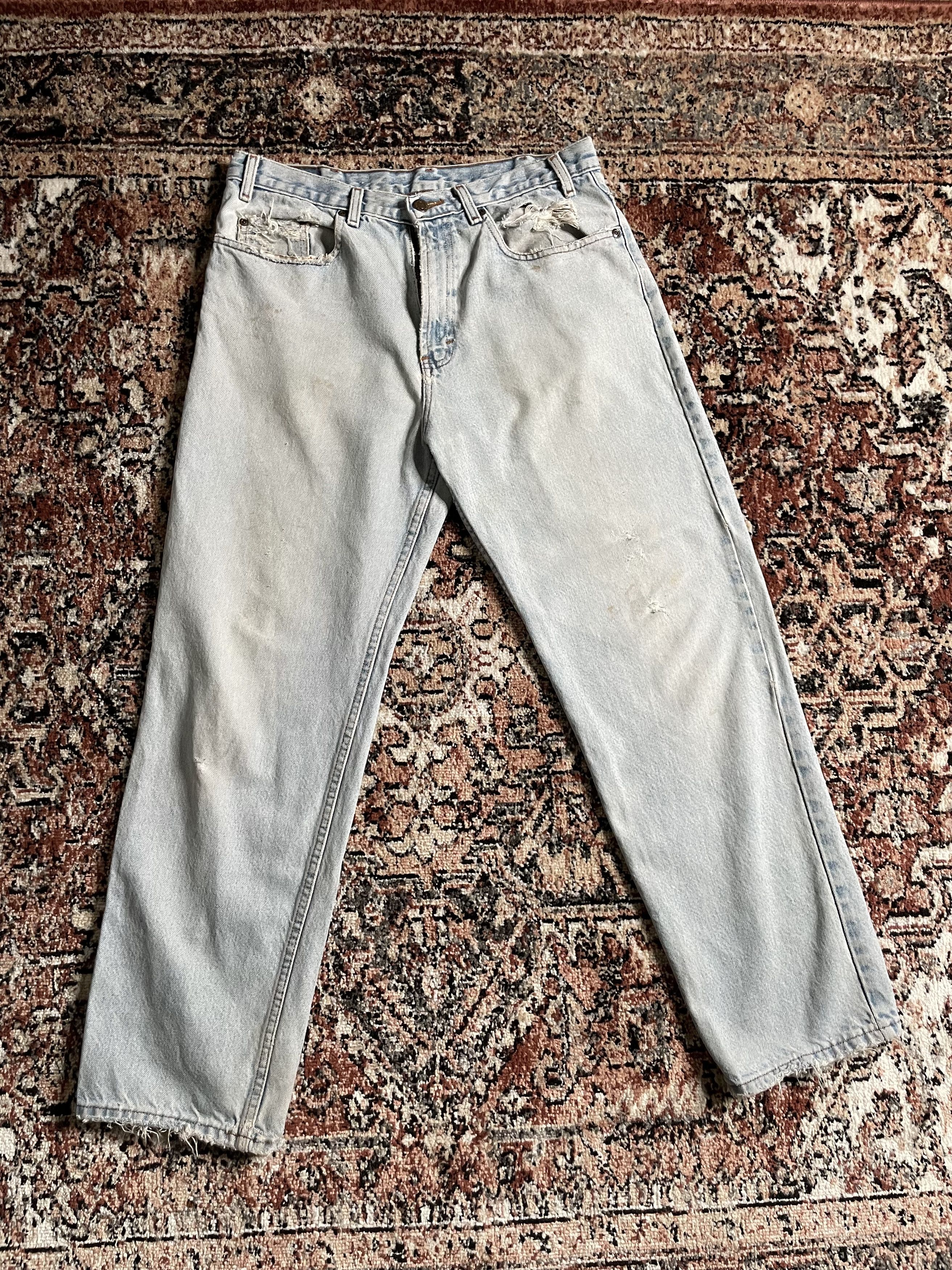 Vintage Vintage - Blue denim jeans Size US 34 / EU 50 - 1 Thumbnail