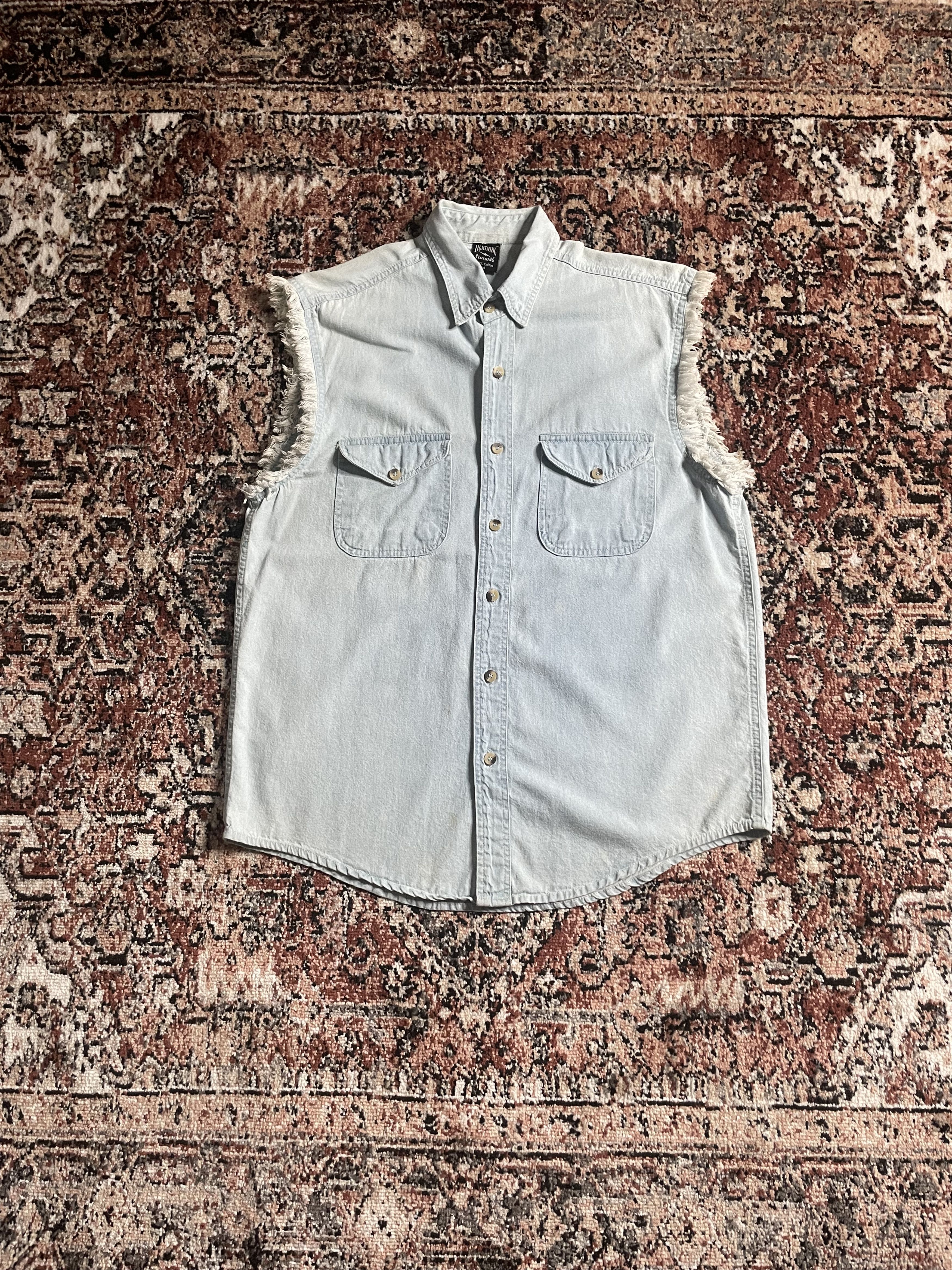 Vintage Lightning Clothing - Sturgis denim vest Size US M / EU 48-50 / 2 - 1 Thumbnail