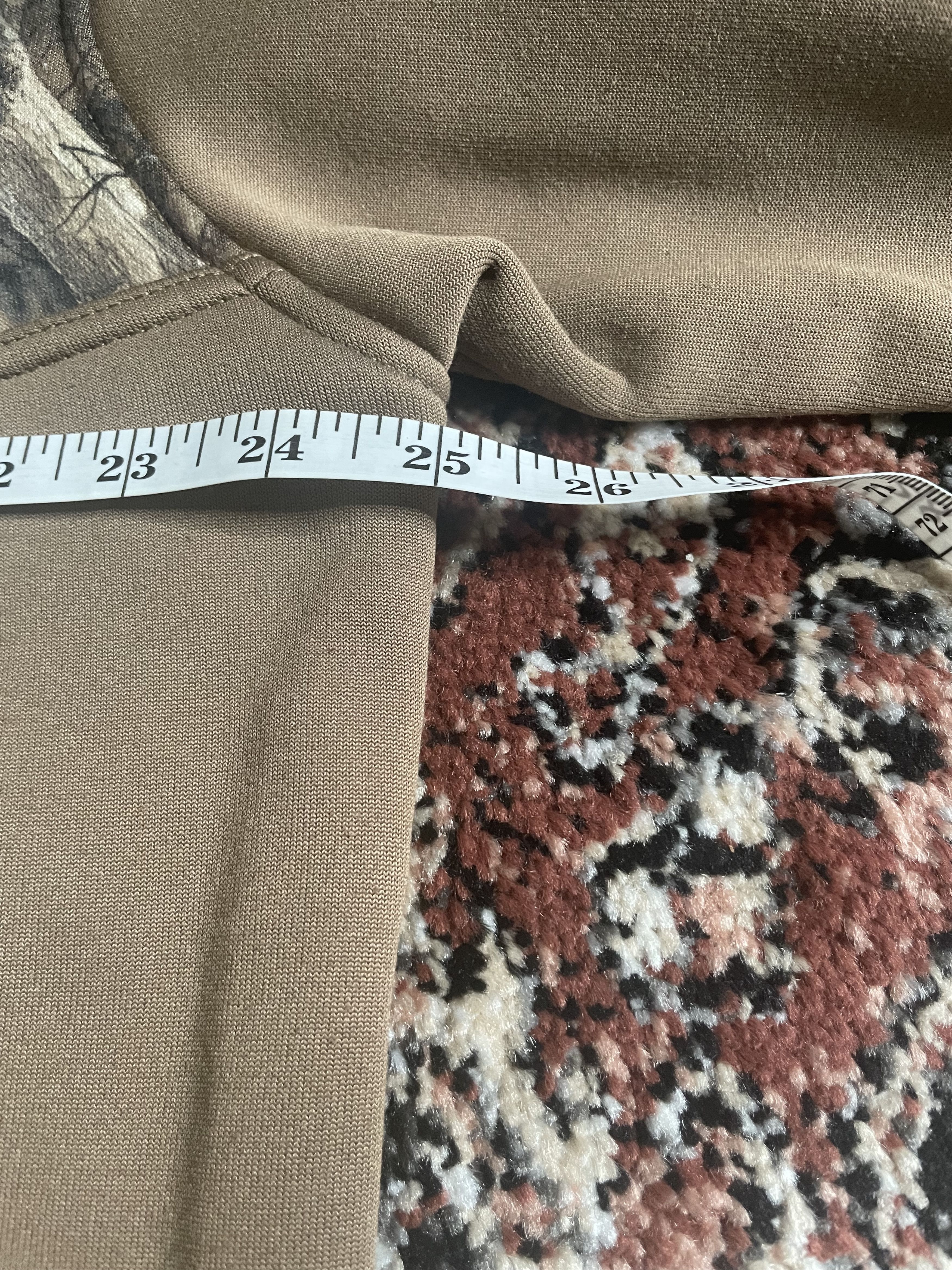 Vintage Habit - Brown/Camo half button up sweater Size US XL / EU 56 / 4 - 4 Thumbnail