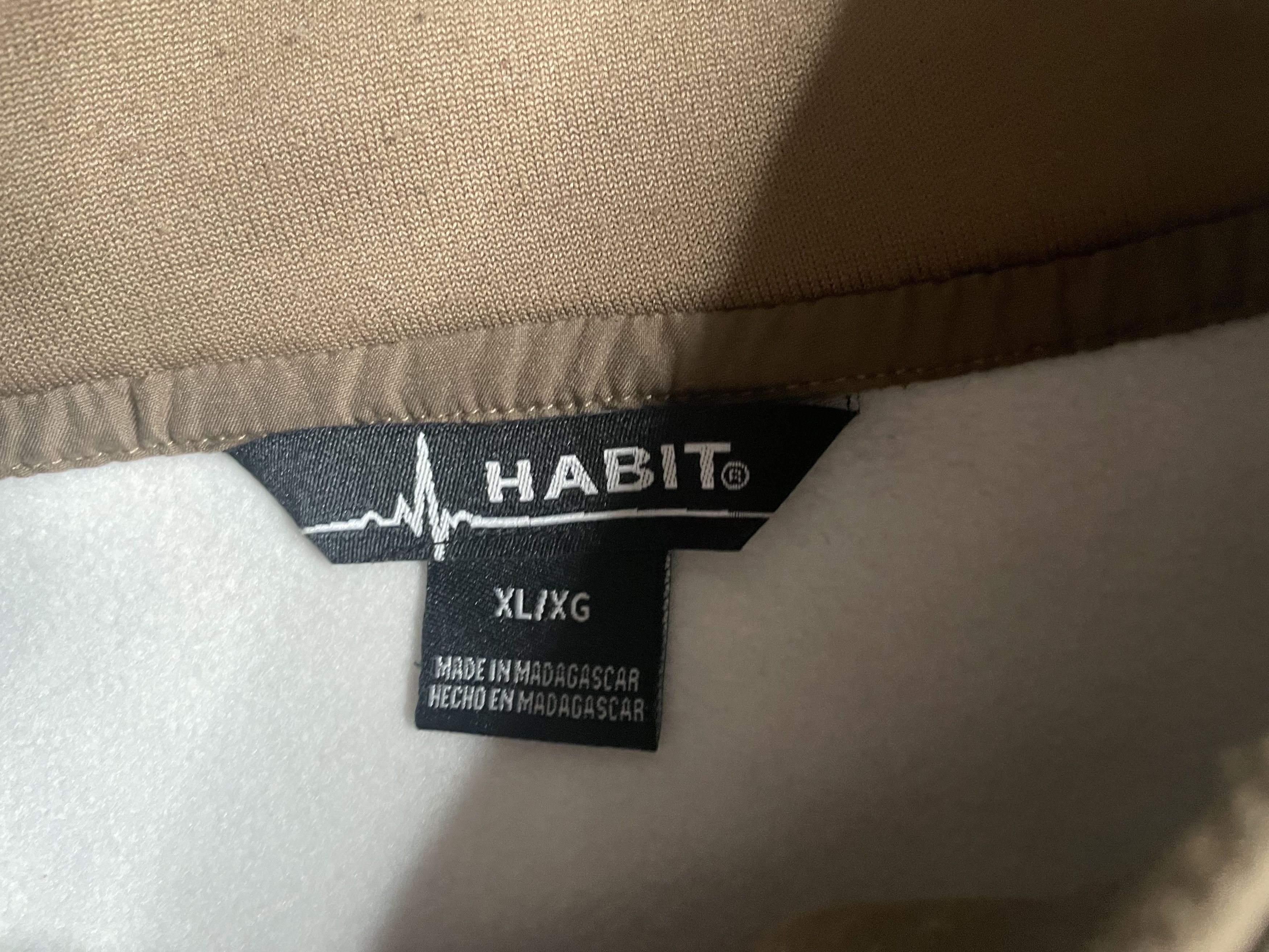 Vintage Habit - Brown/Camo half button up sweater Size US XL / EU 56 / 4 - 3 Thumbnail