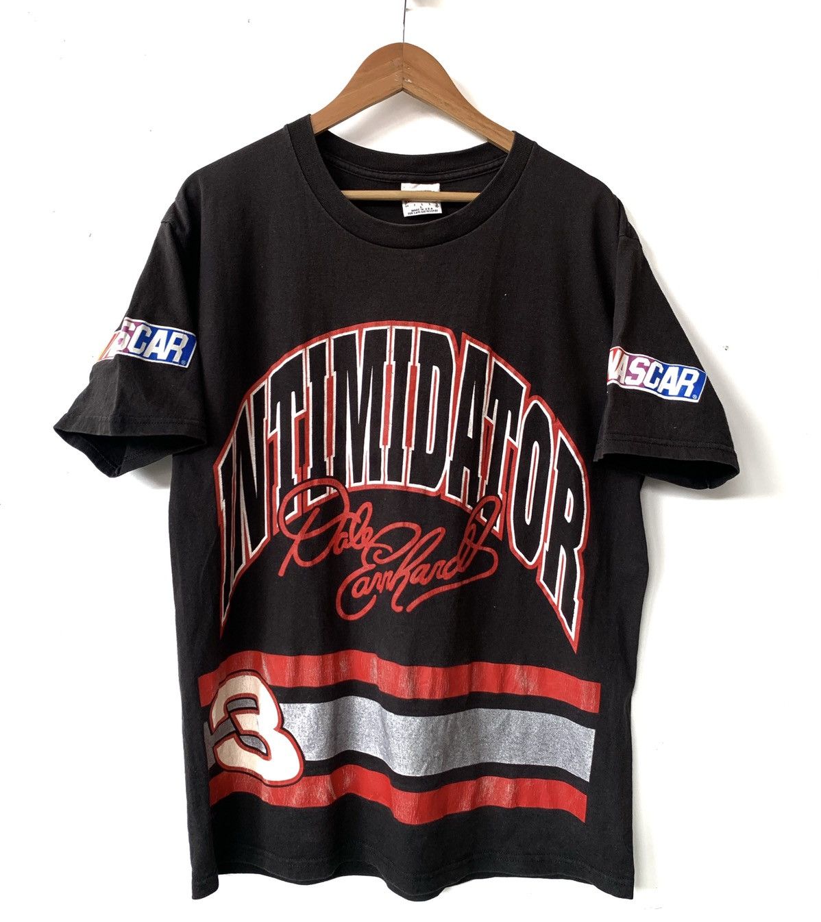 Vintage Nutmeg Mills Dale Earnhardt Intimidator Black