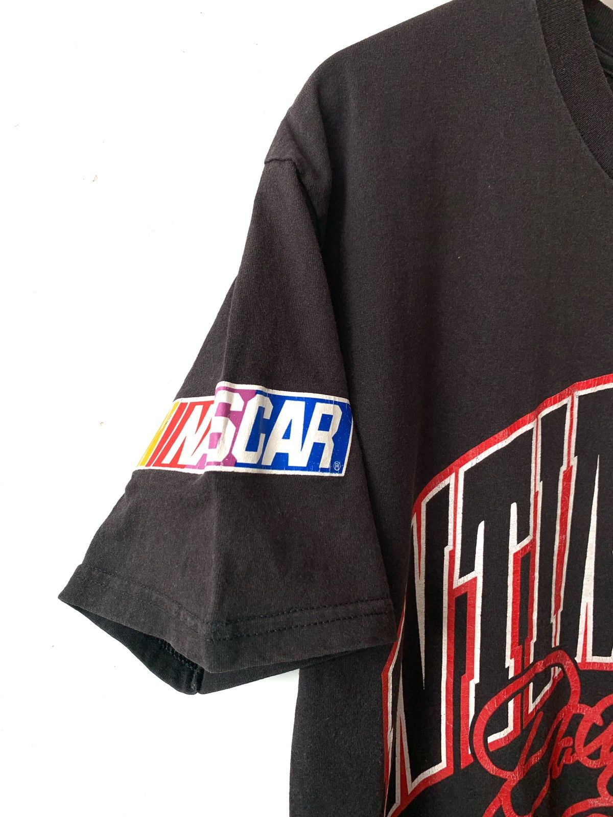 NASCAR Vintage Nutmeg Mills Dale Earnhardt Intimidator Black Size US XL / EU 56 / 4 - 6 Thumbnail