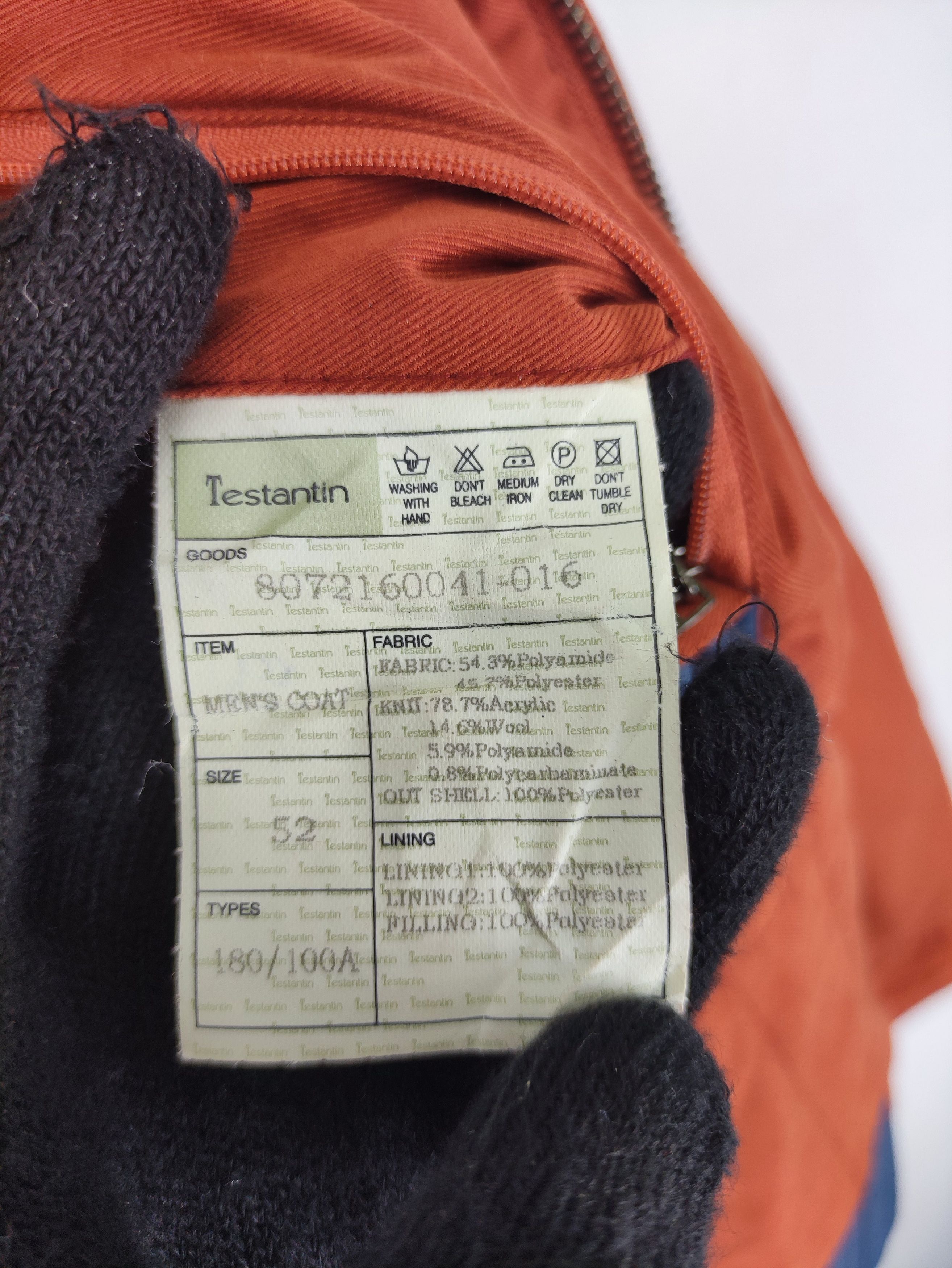 Japanese Brand Vintage Testantin Casual Jacket Zipper Size US L / EU 52-54 / 3 - 7 Thumbnail