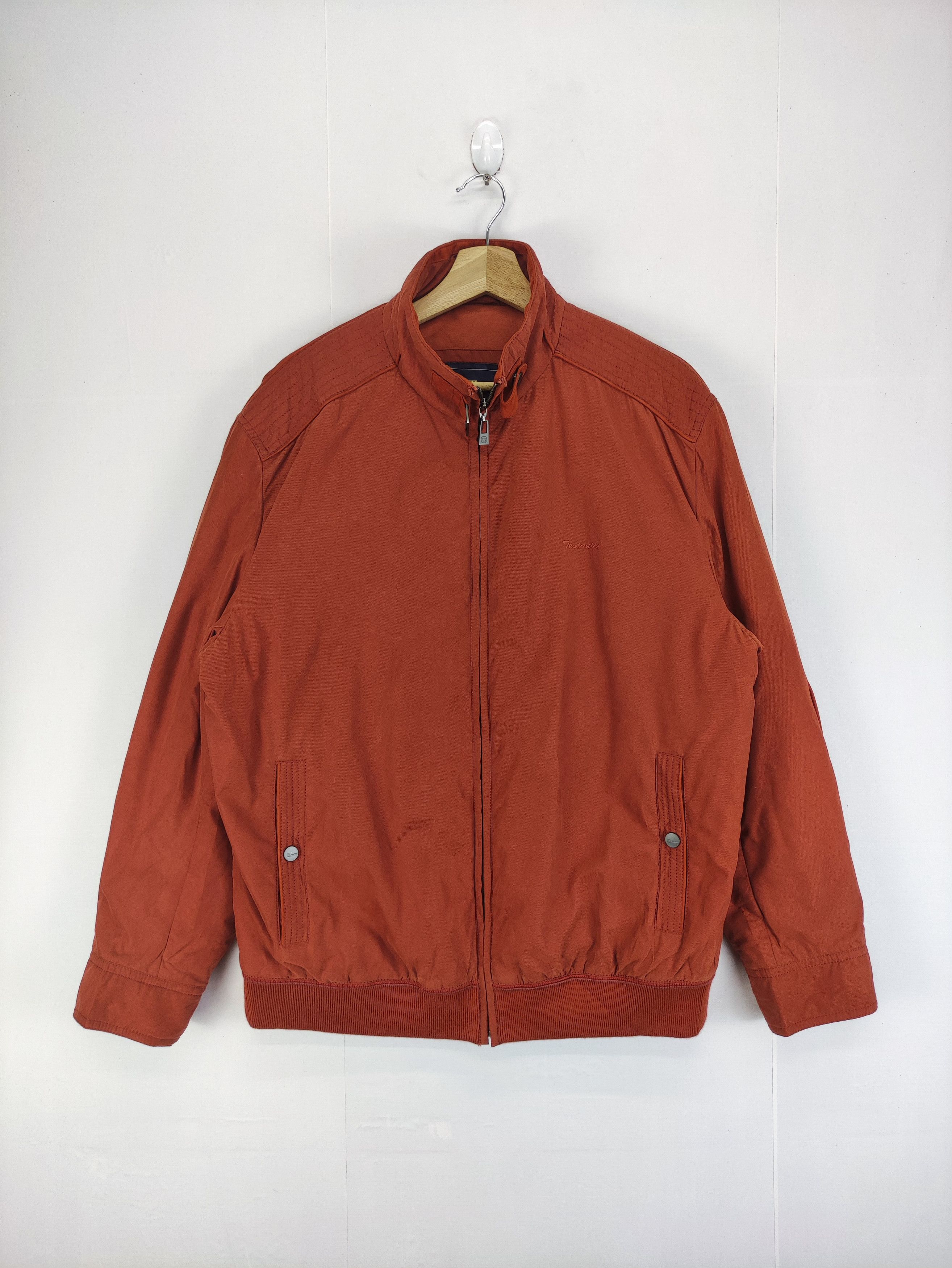 Japanese Brand Vintage Testantin Casual Jacket Zipper Size US L / EU 52-54 / 3 - 1 Thumbnail