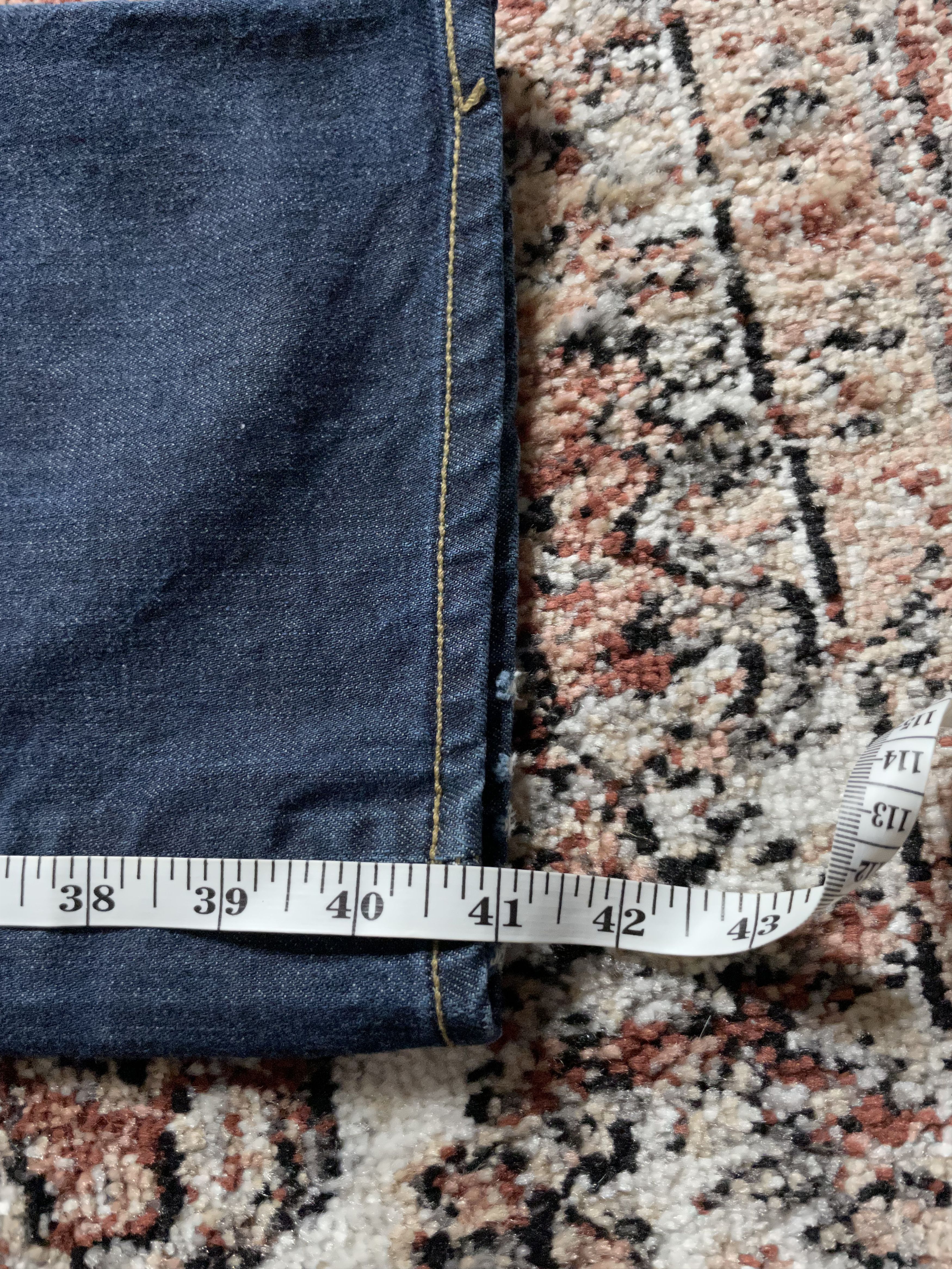 Levi's Levis - 501 Dark Blue Jeans Size US 34 / EU 50 - 5 Thumbnail