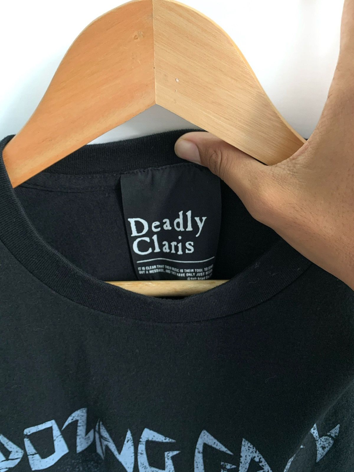 Band Tees Japanese Band Dir En Grey By Deadly Claris Black Tee Size US L / EU 52-54 / 3 - 7 Thumbnail