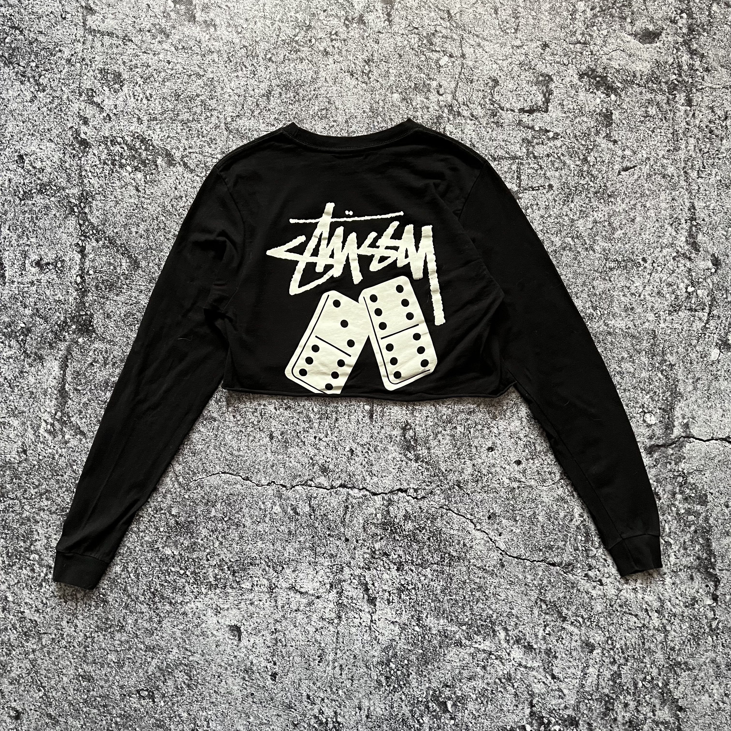 Stussy wendel paisley crew neck sweatshirt hotsell