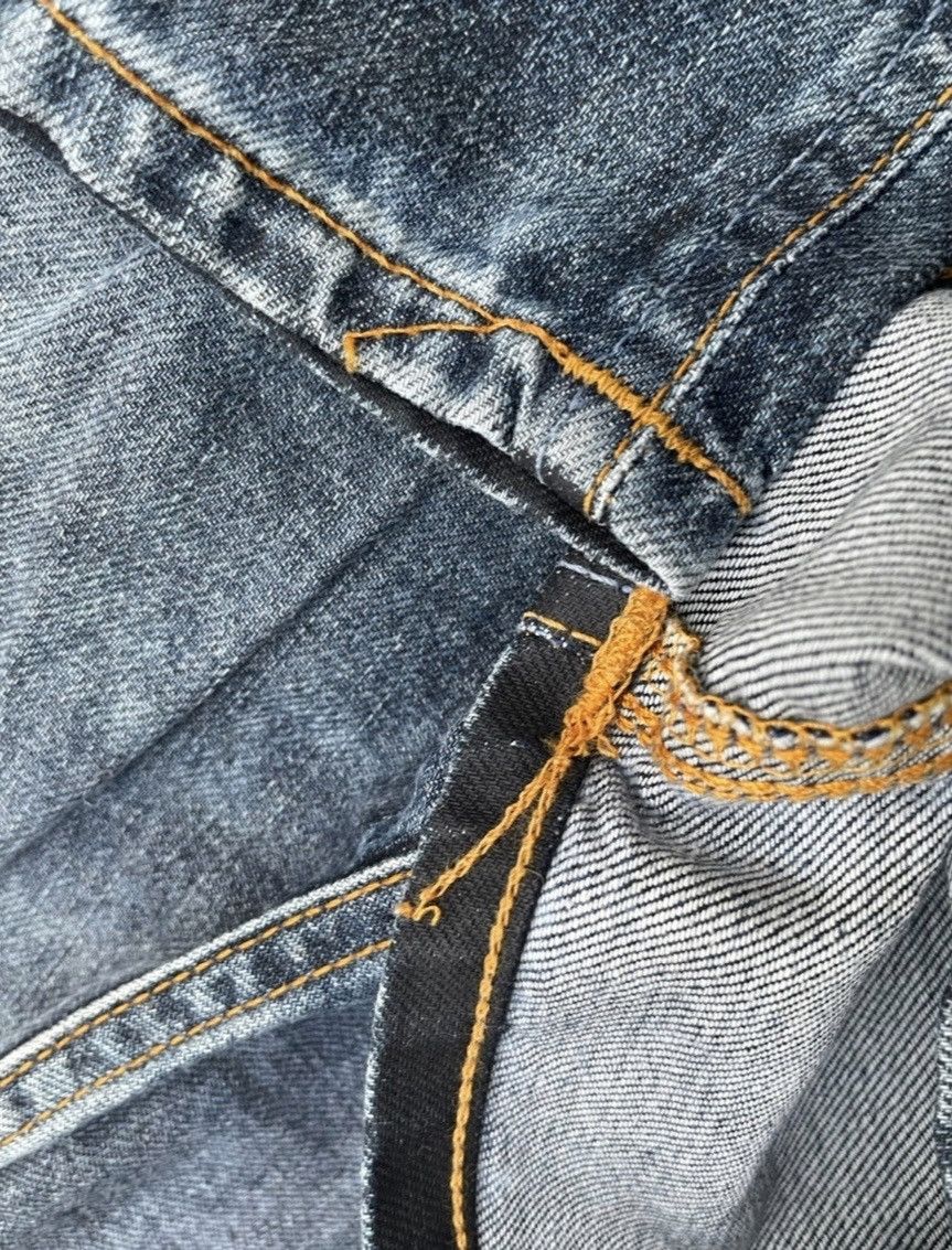 Designer × Nudie Jeans Nudie Jeans Co Average Joe Aging Faded Denim Size US 31 - 18 Thumbnail
