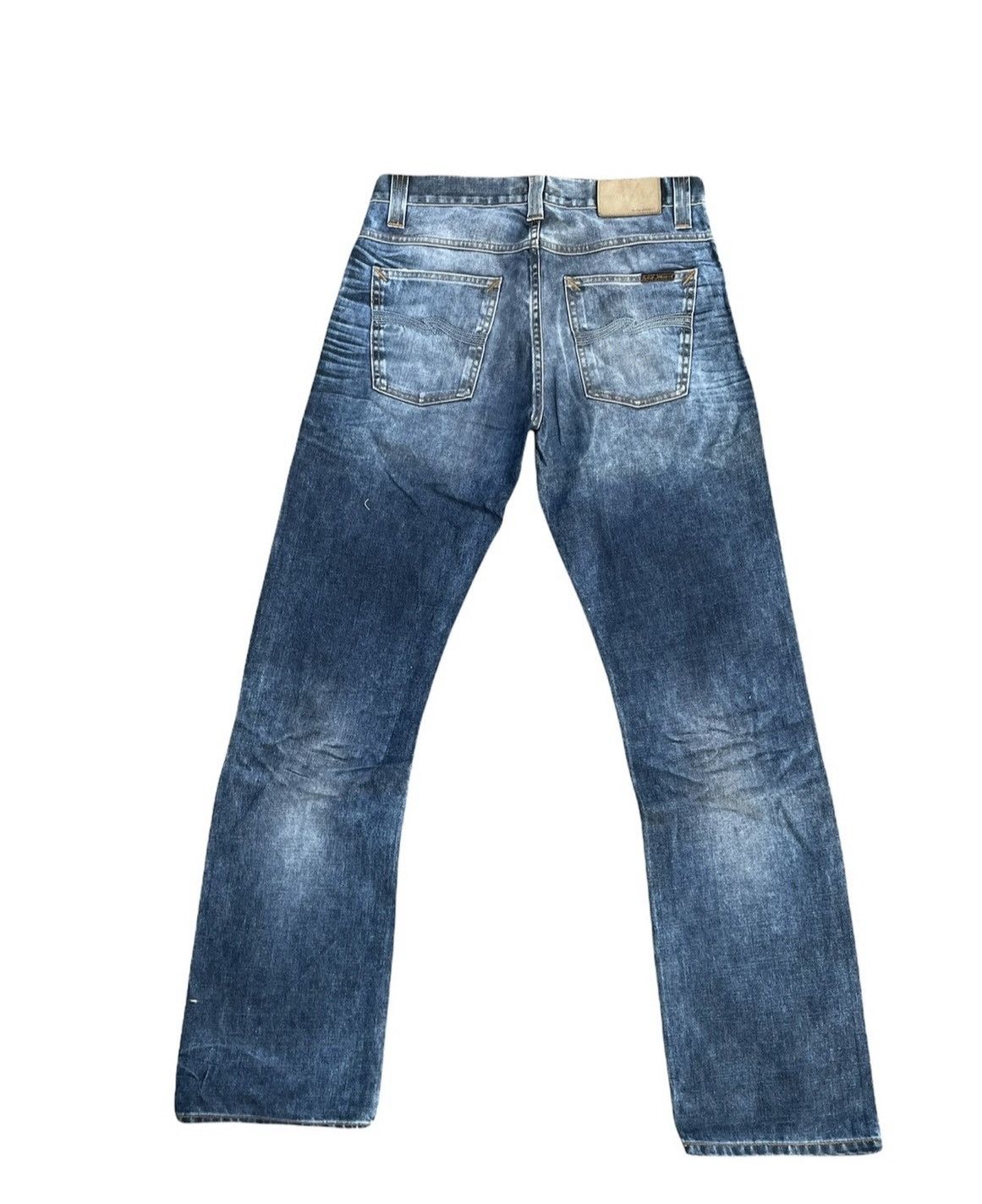 Designer × Nudie Jeans Nudie Jeans Co Average Joe Aging Faded Denim Size US 31 - 5 Thumbnail