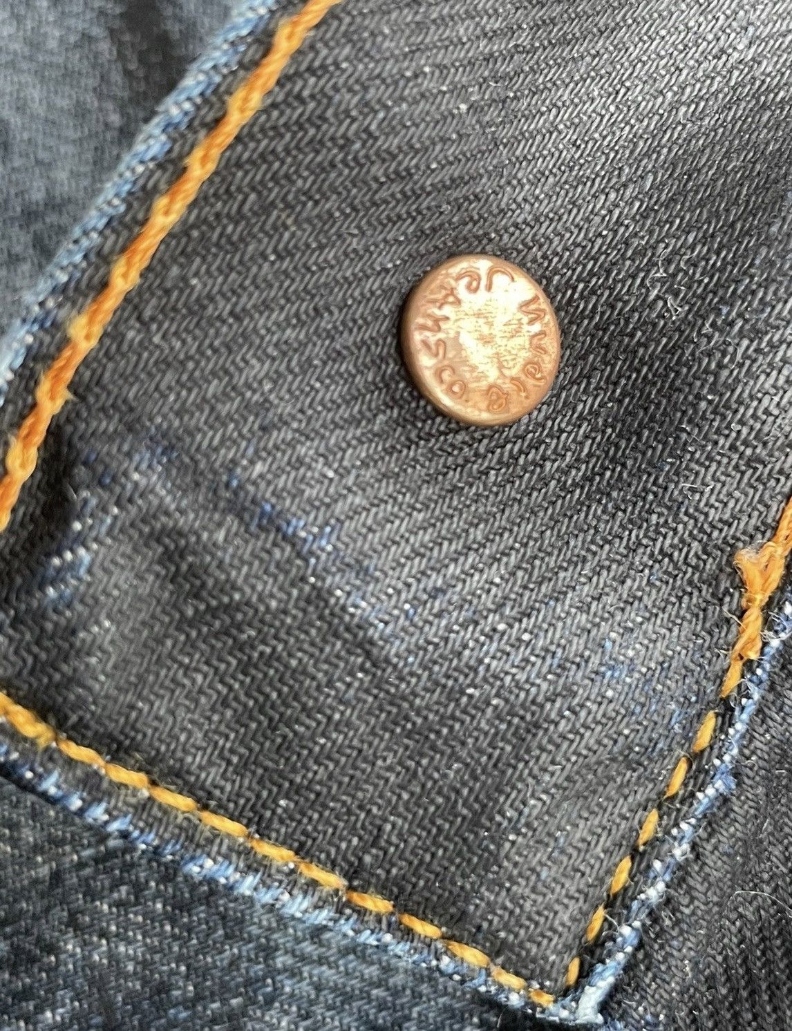 Designer × Nudie Jeans Nudie Jeans Co Average Joe Aging Faded Denim Size US 31 - 12 Thumbnail